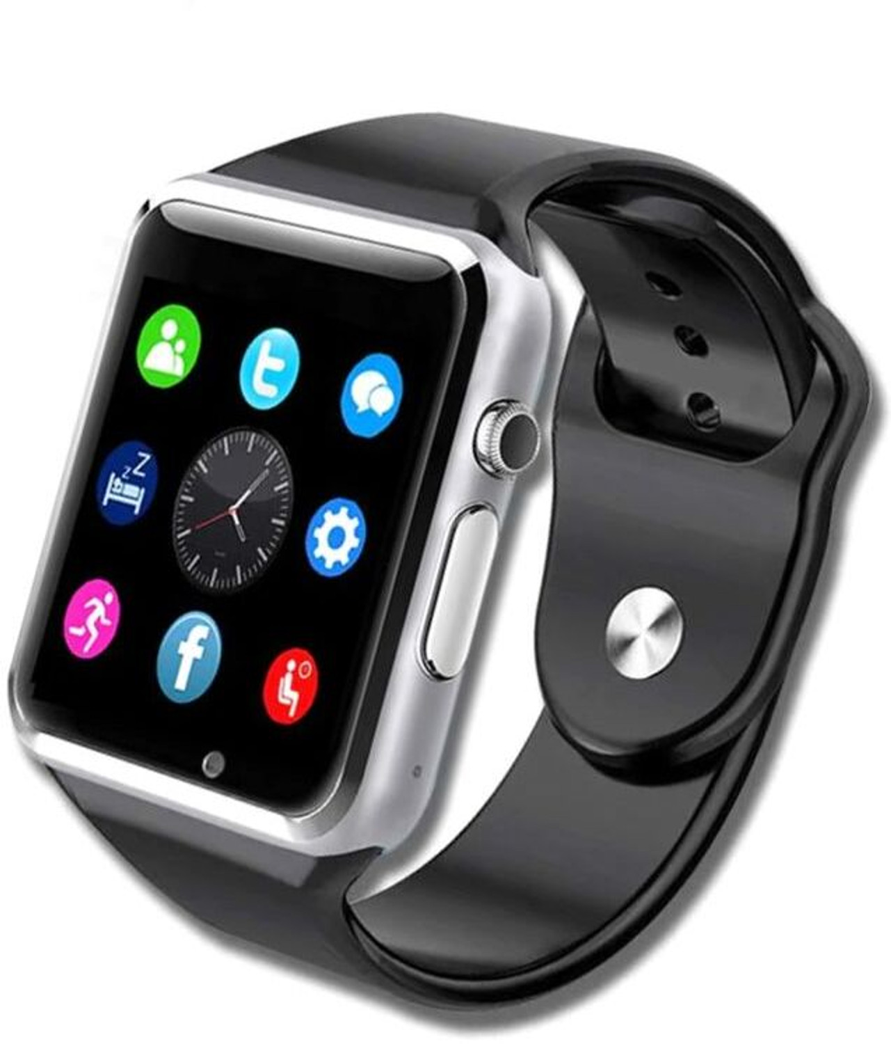 Image of Lastpoint 4G Camera and Sim Card Support watch Smartwatch (Black Strap, free)