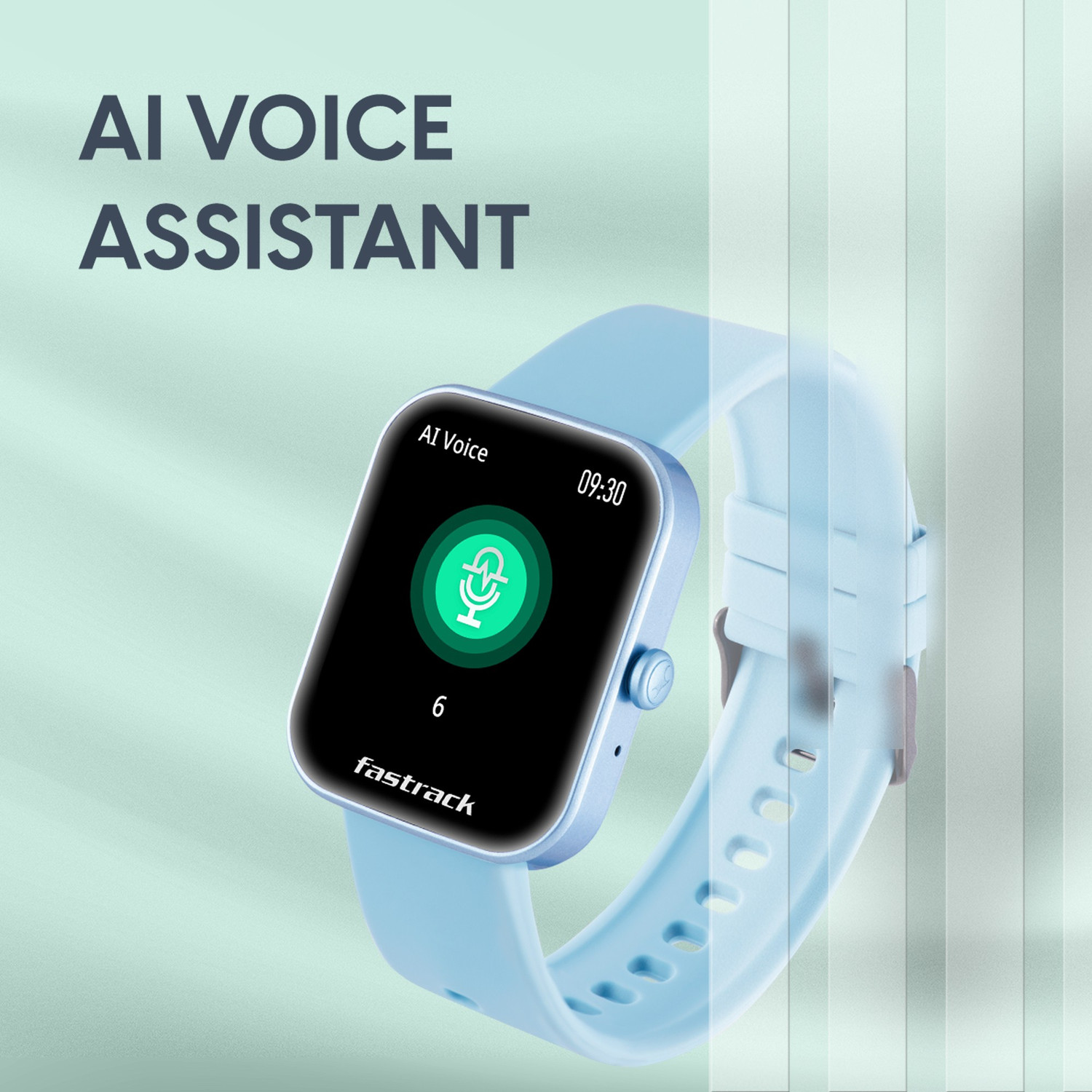 Image of Fastrack Reflex Hello 1.69 HD Display BT Calling AI Voice 50+ Sport Smartwatch