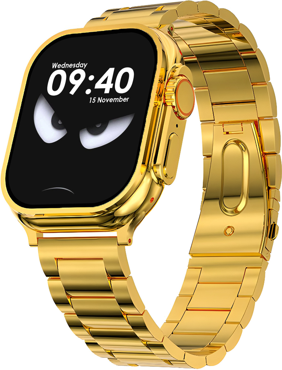 Image of Lastpoint 4G Camera and Sim Card Support watch Smartwatch (Brown Strap, free)