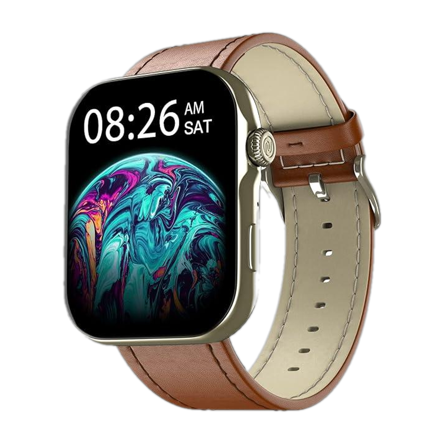 Noise Vision 3 with 1.96" AMOLED display with Thin Bezel, Metallic Build Smartwatch
