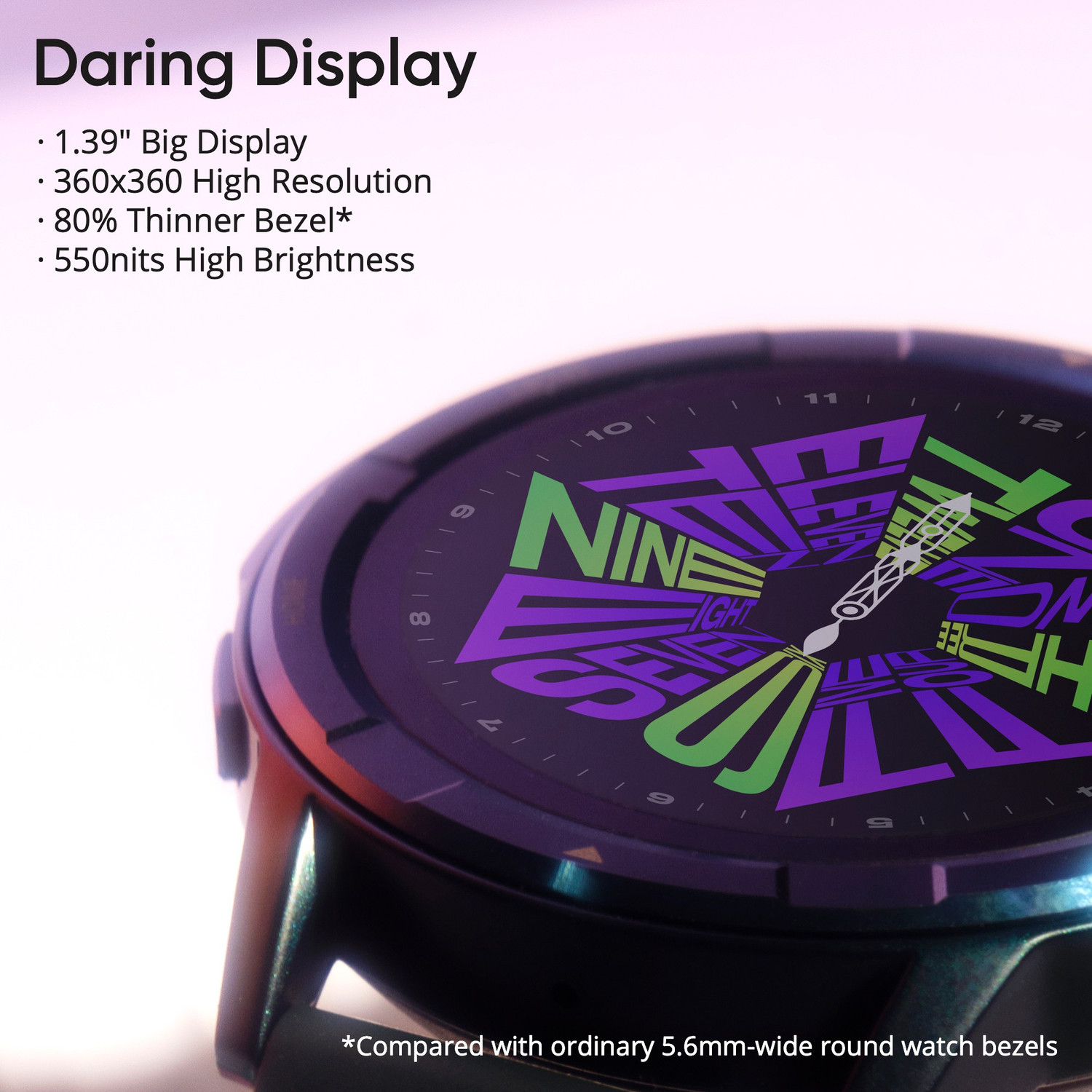 Image of DIZO Watch R Talk Go, 1.39 inch, 550nits display, 10 day battery (by realme TechLife) (Black Strap, Free Size)