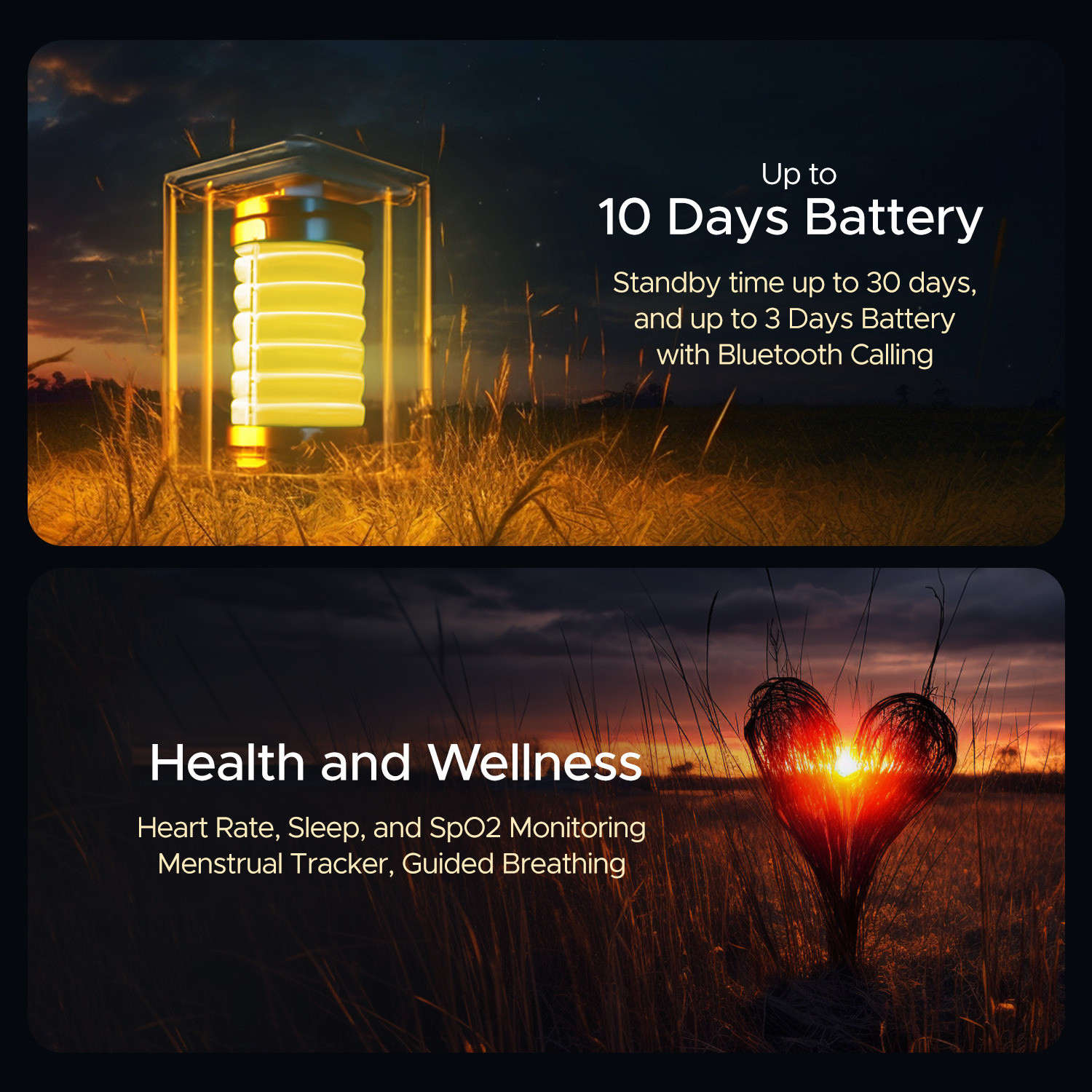 Image of boAt Lunar Connect Ace w / 3.63 cm(1.43 inch) AMOLED Display,BT Calling,Sports Modes, IP68 Smartwatch