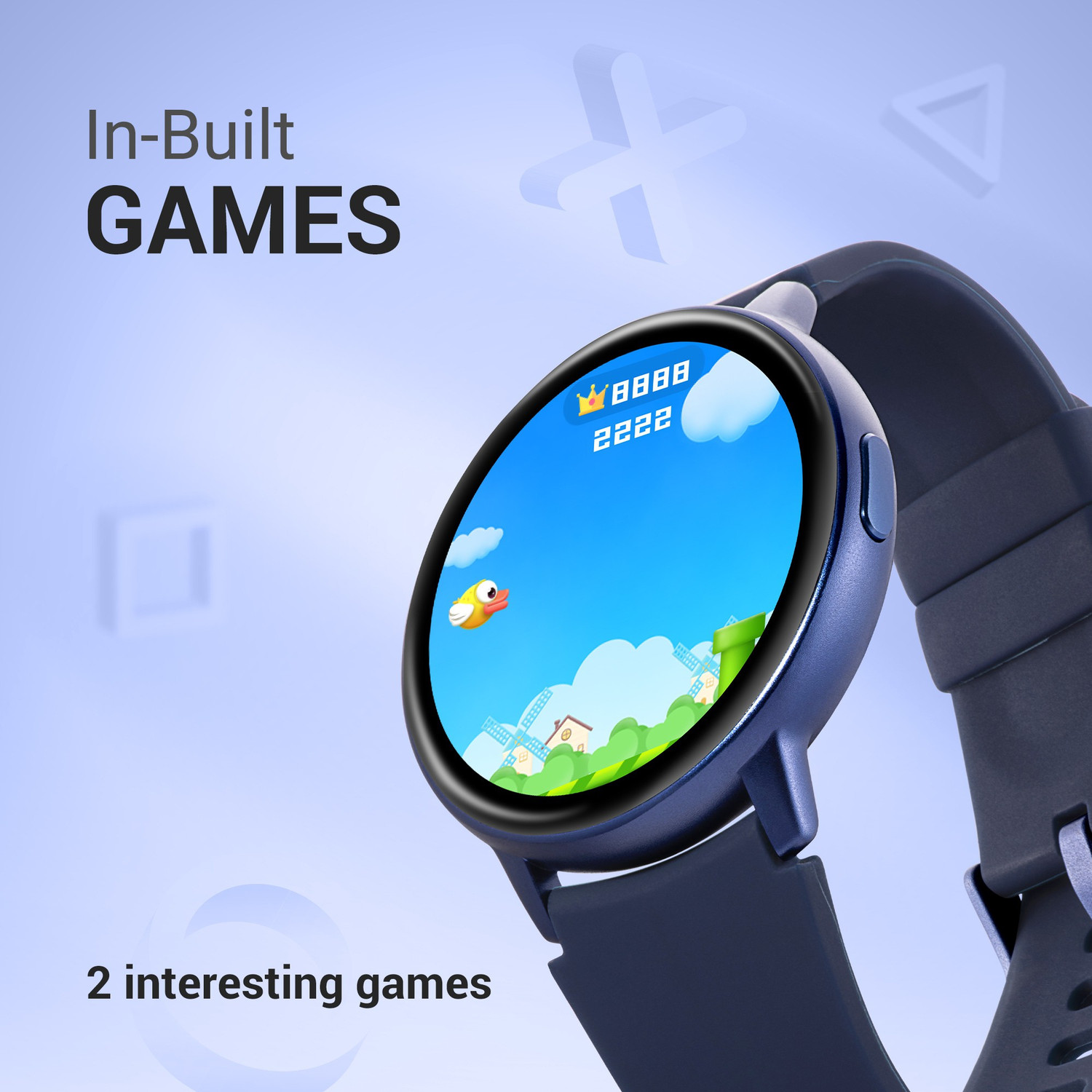 Image of Fastrack Reflex Play, AMOLED,1.3 inch Always On Display,Premium Metal Frame & IP68 Smartwatch