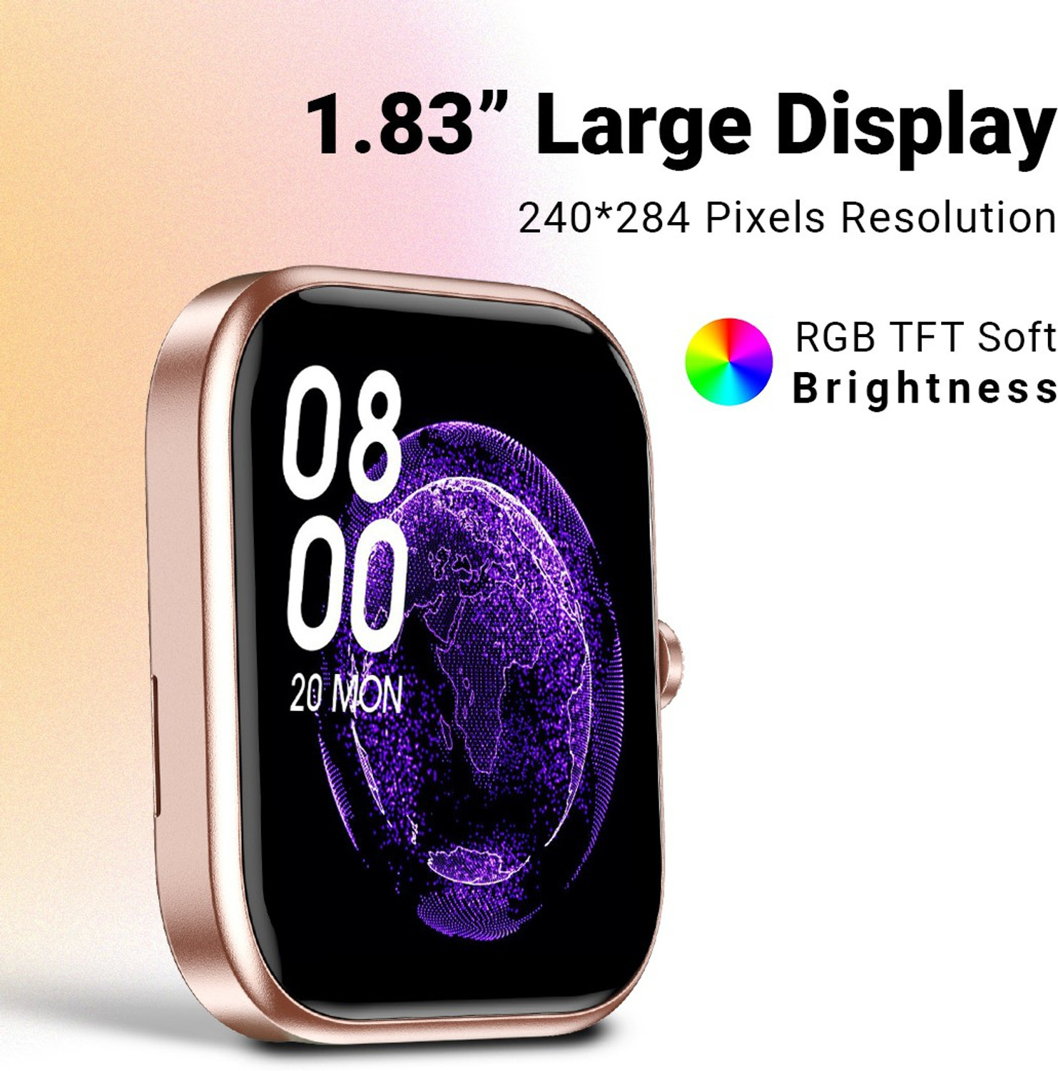 Image of Fire-Boltt Ninja Call 2 Plus with 46.5mm (1.83) display Bluetooth Calling 27 Sports Modes Smartwatch