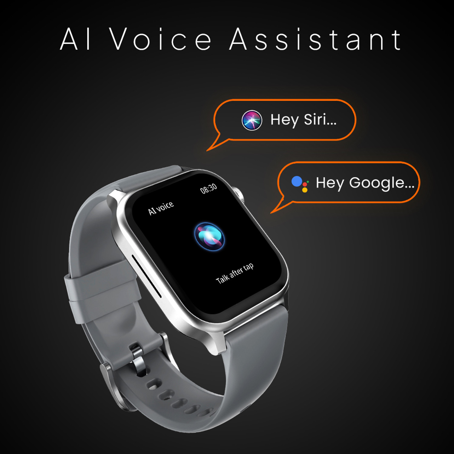 Image of Fire-Boltt Rise Bluetooth Calling 47mm (1.85) & Rotating Crown, 123 Sports Smartwatch