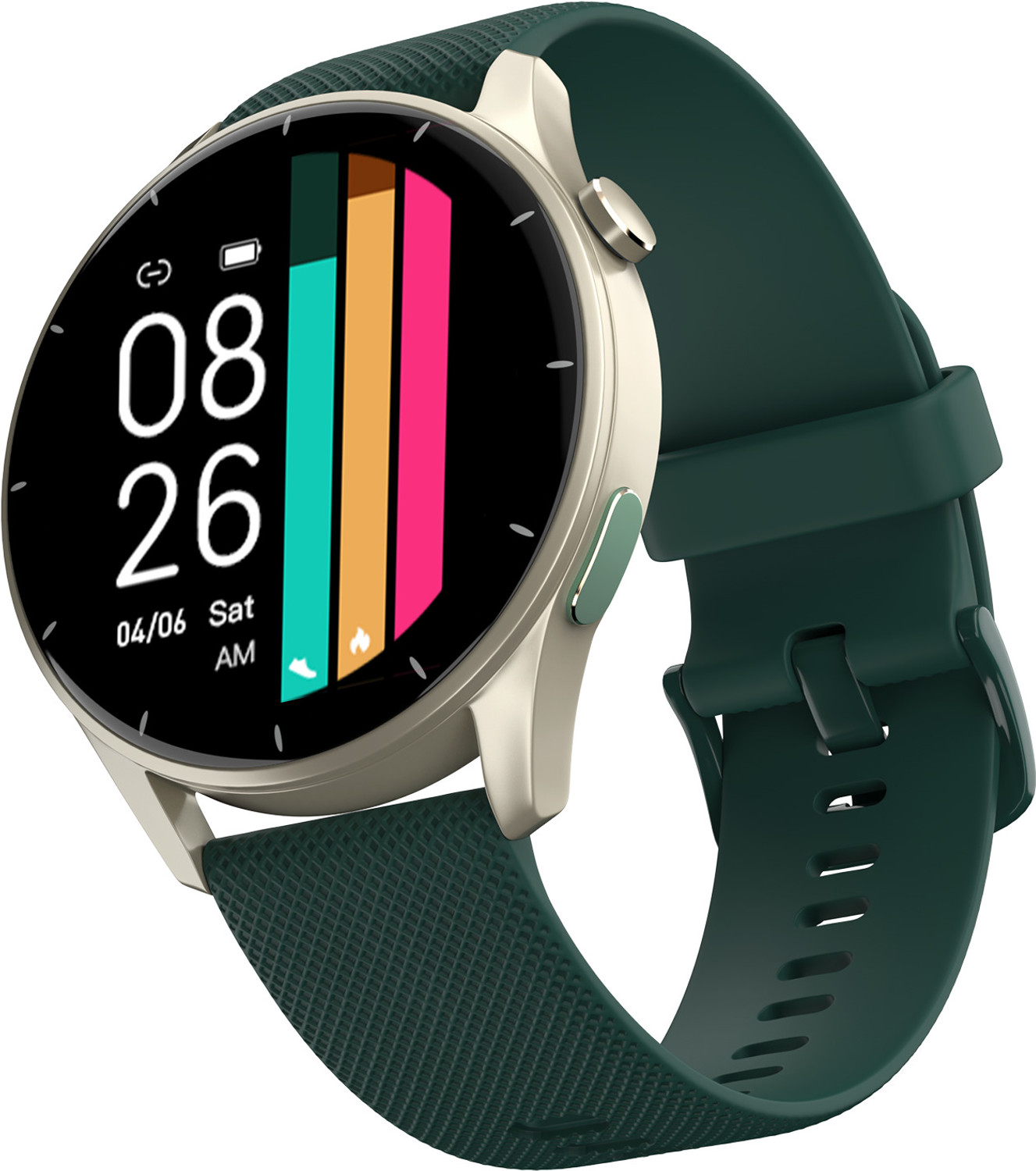 Image of Noise Crew 1.38 Round Display with Bluetooth Calling, Metallic finish, IP68 Rating Smartwatch