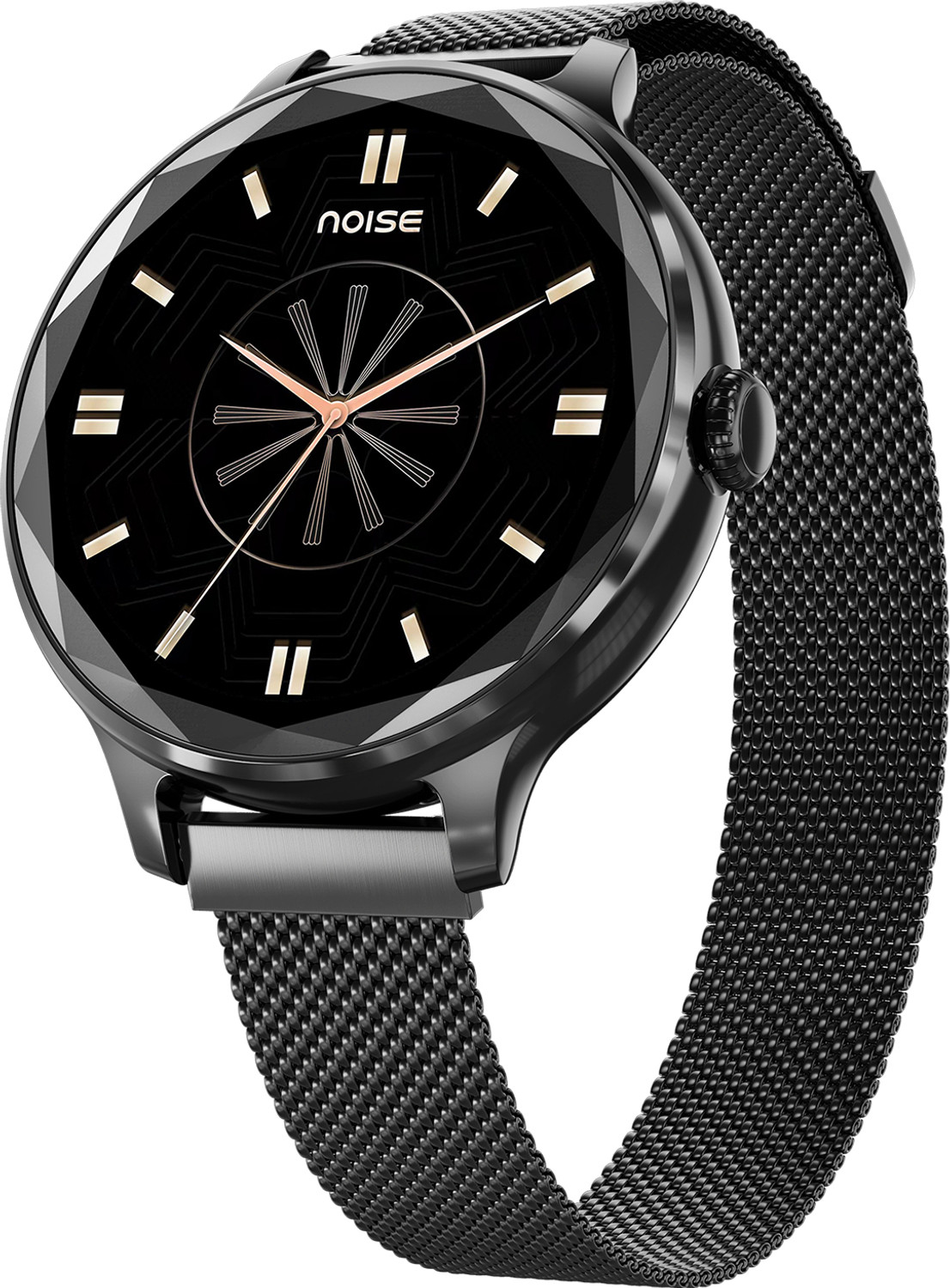 Noise Diva Diamond-cut Dial, AMOLED Display, Glossy Metallic Finish Sm