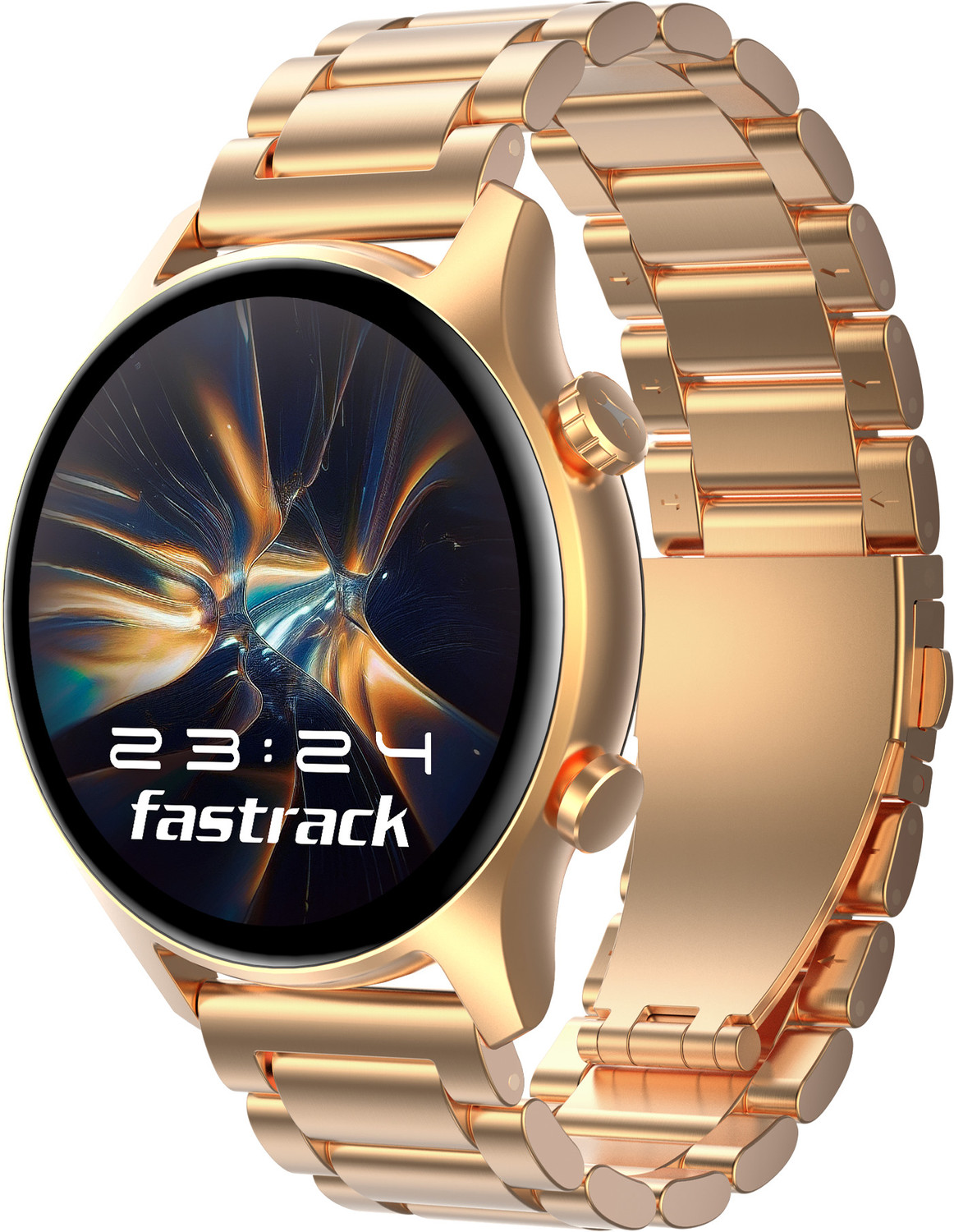 Fastrack Fastrack Revoltt FR2 Pro Smartwatch (Rose Gold Strap, Free Si