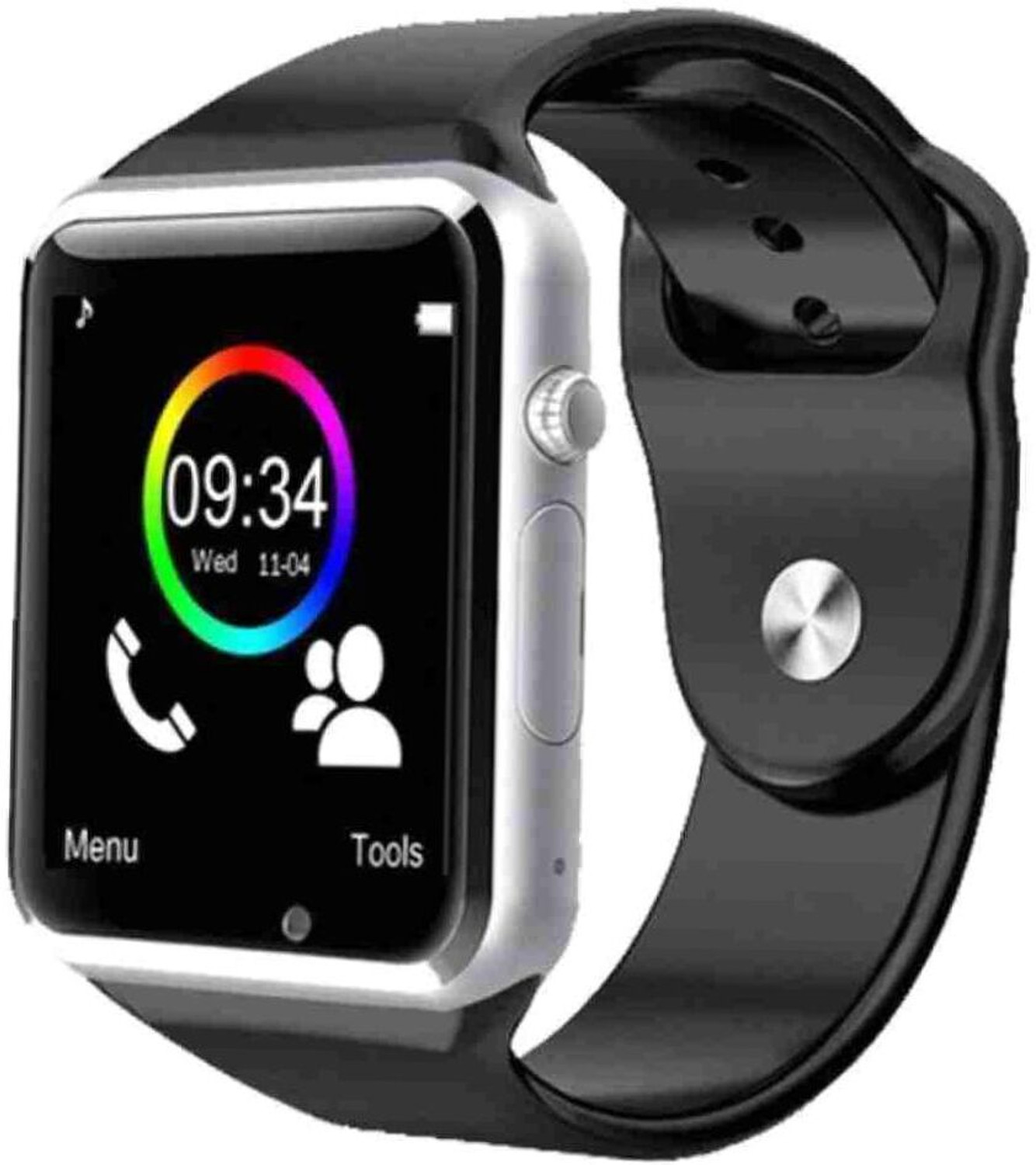 Image of CYXUS 4G Camera and Sim Card Support watch Smartwatch (Brown Strap, free)