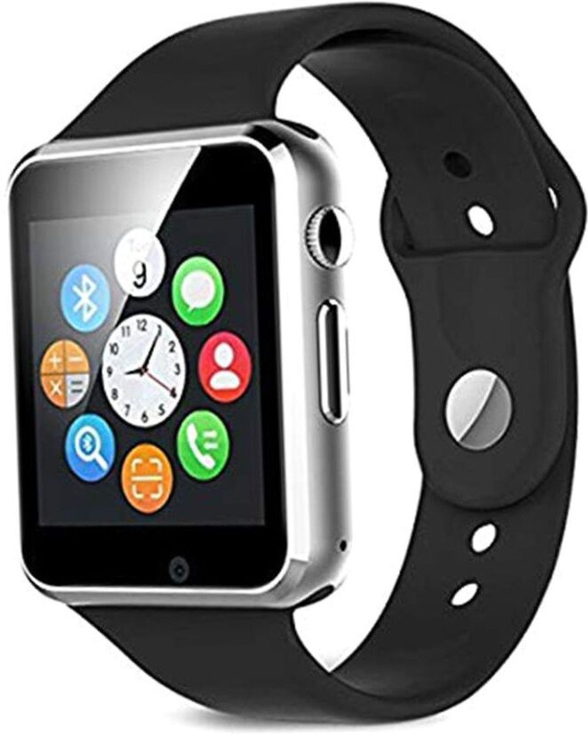 Image of Lastpoint 4G Camera and Sim Card Support watch Smartwatch (Black Strap, free)