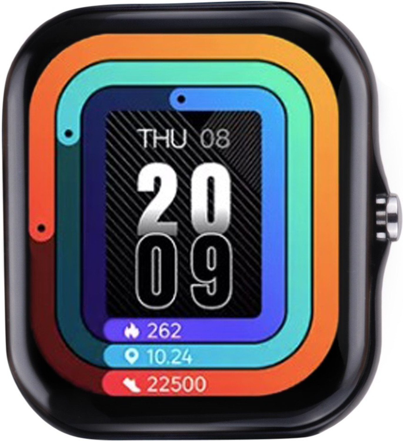 Image of HRYFiNE 1.69 inchPremium Metal BT Calling|Health Tracking|Speaker Smartwatch