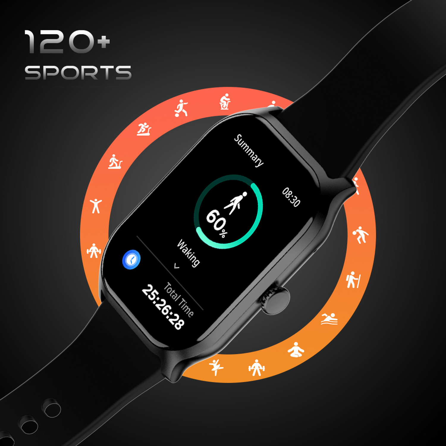 Image of Fire-Boltt Hunter 51.1mm (2.01) HD Display Bluetooth Calling Single Chipset, Metal Body Smartwatch