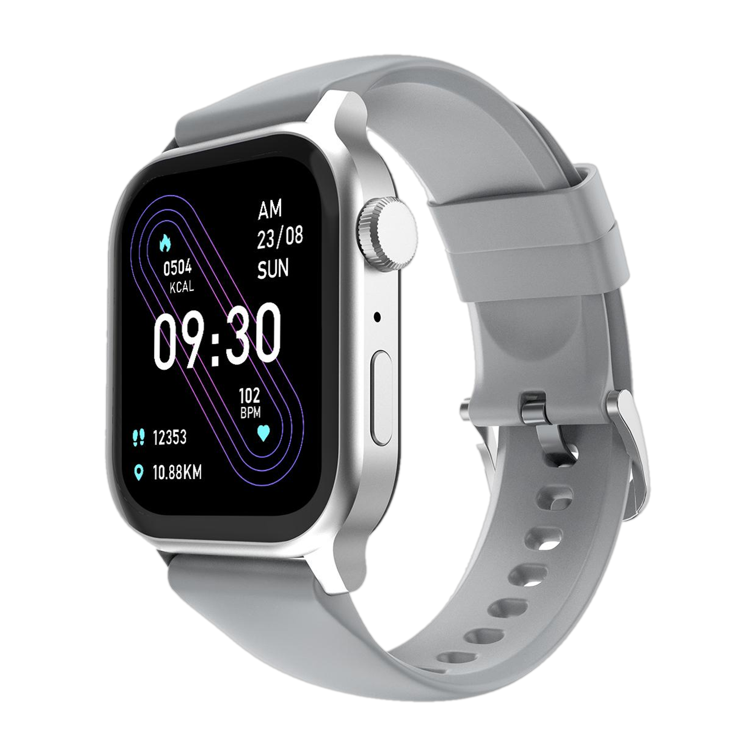 Fire-Boltt Rise�BT Calling, 1.85", Voice Assistance & 123 Sports Single BT Connection Smartwatch