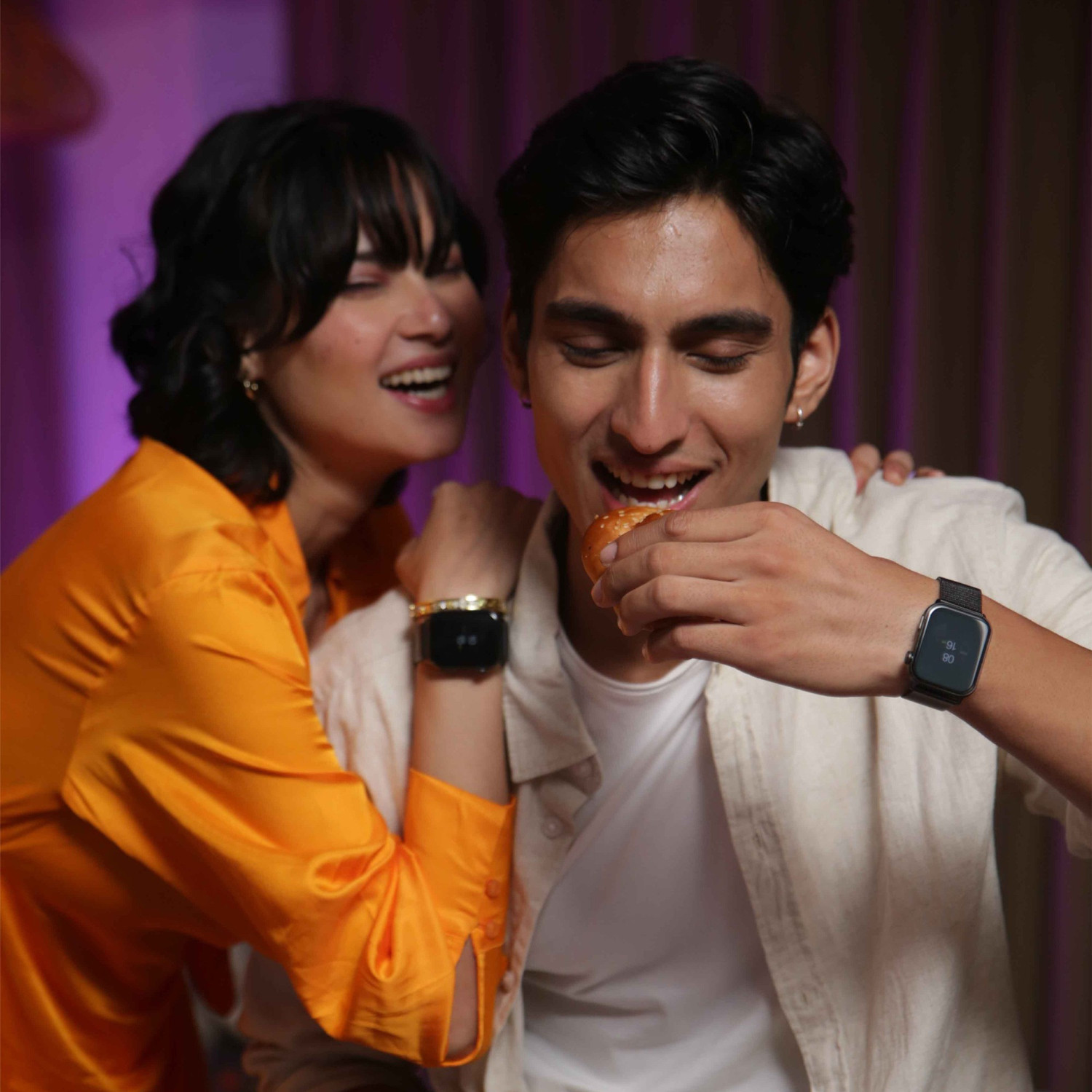 Image of Fitshot Crystal 1.8inch AMOLED Display with bluetooth calling 560 nits brightness Smartwatch