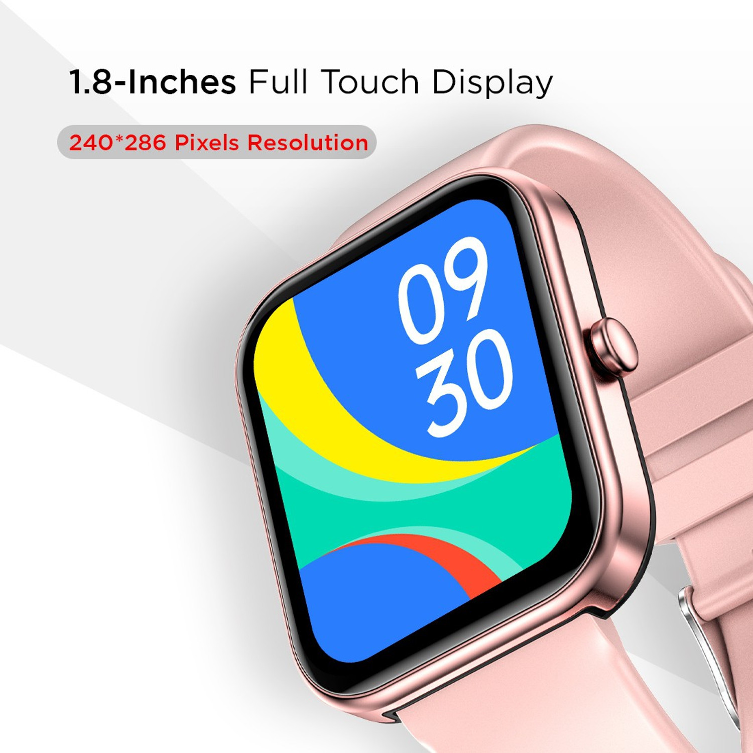 Image of Fire-Boltt Wonder 45.7mm (1.8) Bluetooth Calling with AI Voice Assistant Smartwatch