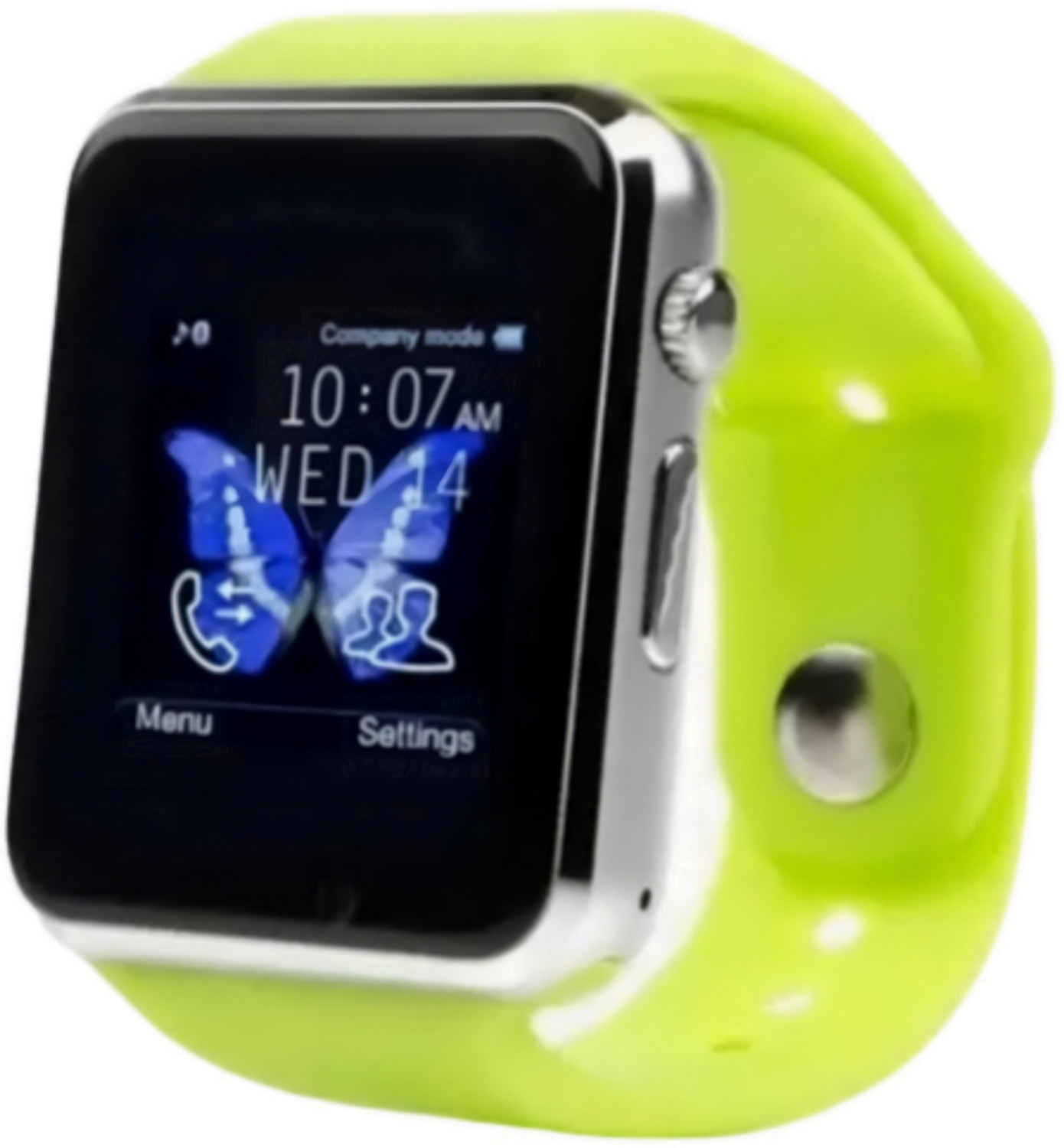 Image of Lastpoint 4G Camera and Sim Card Support watch Smartwatch (Green Strap, free)