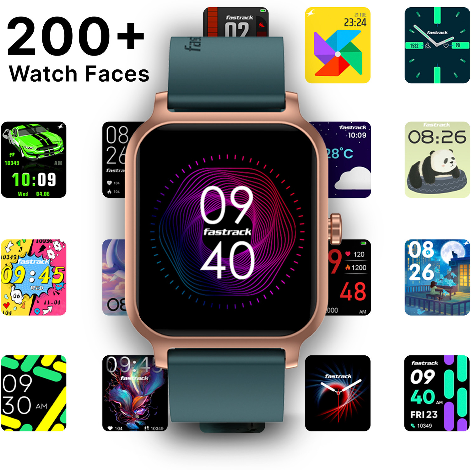 Image of Fastrack Revoltt FS1-1.83''|BT Calling|Fast Charge|110+ Sports Mode|200+ WatchFaces|IP68 Smartwatch