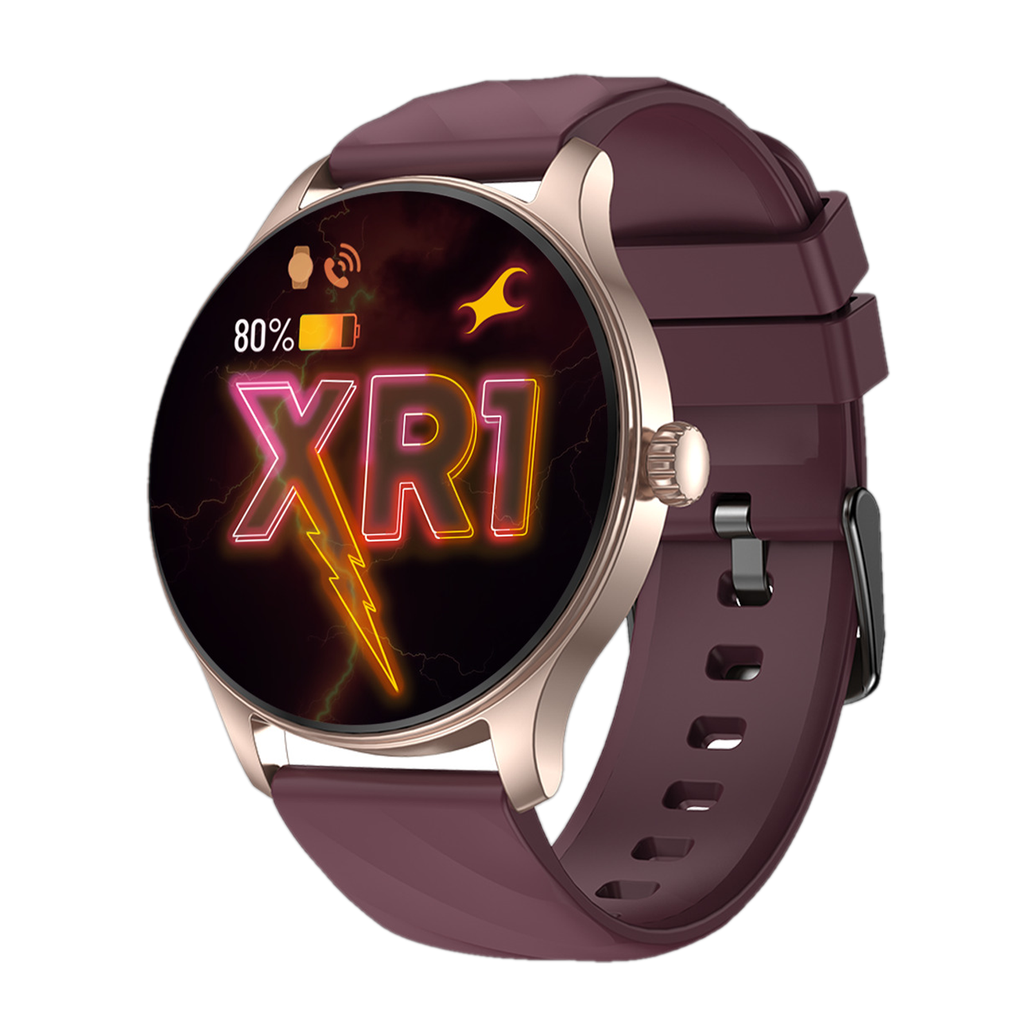 Fastrack Revoltt XR1 35mm,Round HD Display,SingleSync BT Calling,Advance Chipset Smartwatch