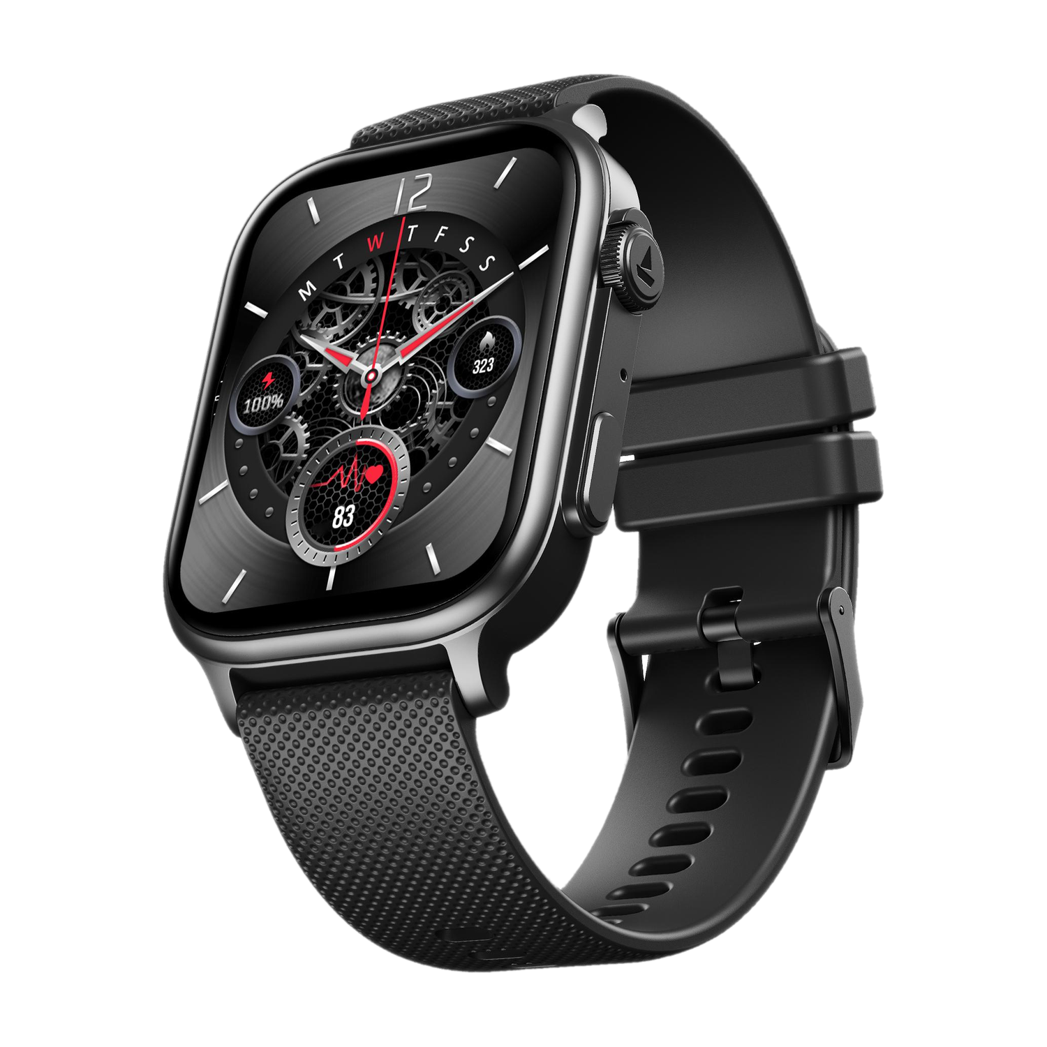 boAt Storm Infinity Max, 20 Days MAXIMUM Battery, 2.01"(5.1cm) Display, AI Nudges Smartwatch
