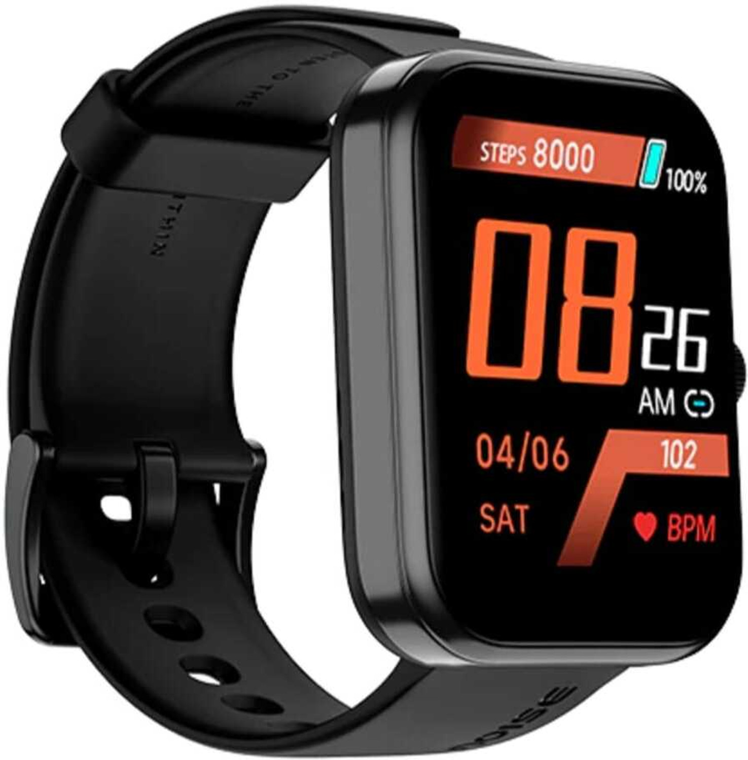 Image of NoiseFit ColorFit Pulse 2 Max 1.85 inch TFT Display with Bluetooth calling, Voice Assistant Smartwatch (Black Strap, Regular)