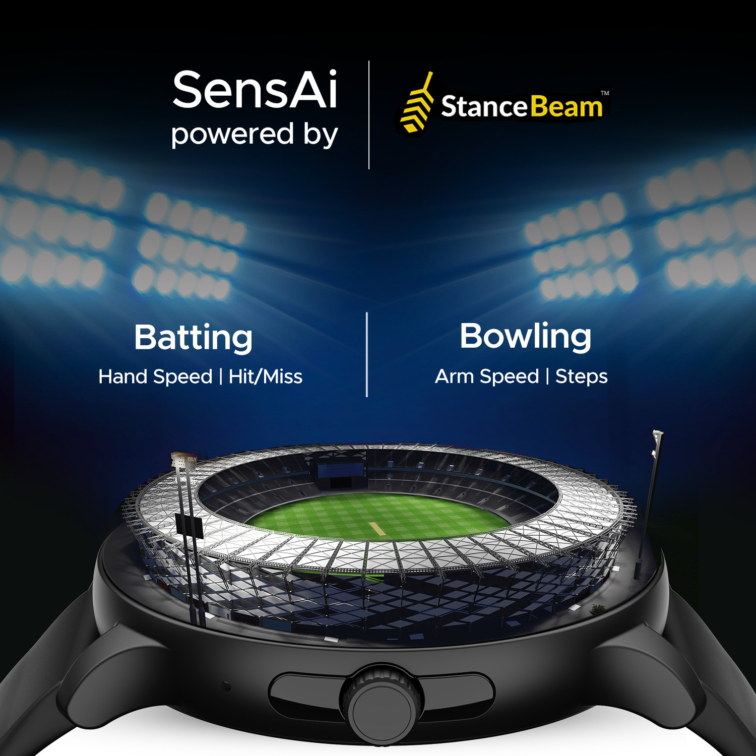 Image of boAt Lunar Connect Pro w / 3.53 CM(1.39'') AMOLED Display & Bluetooth Calling Smartwatch