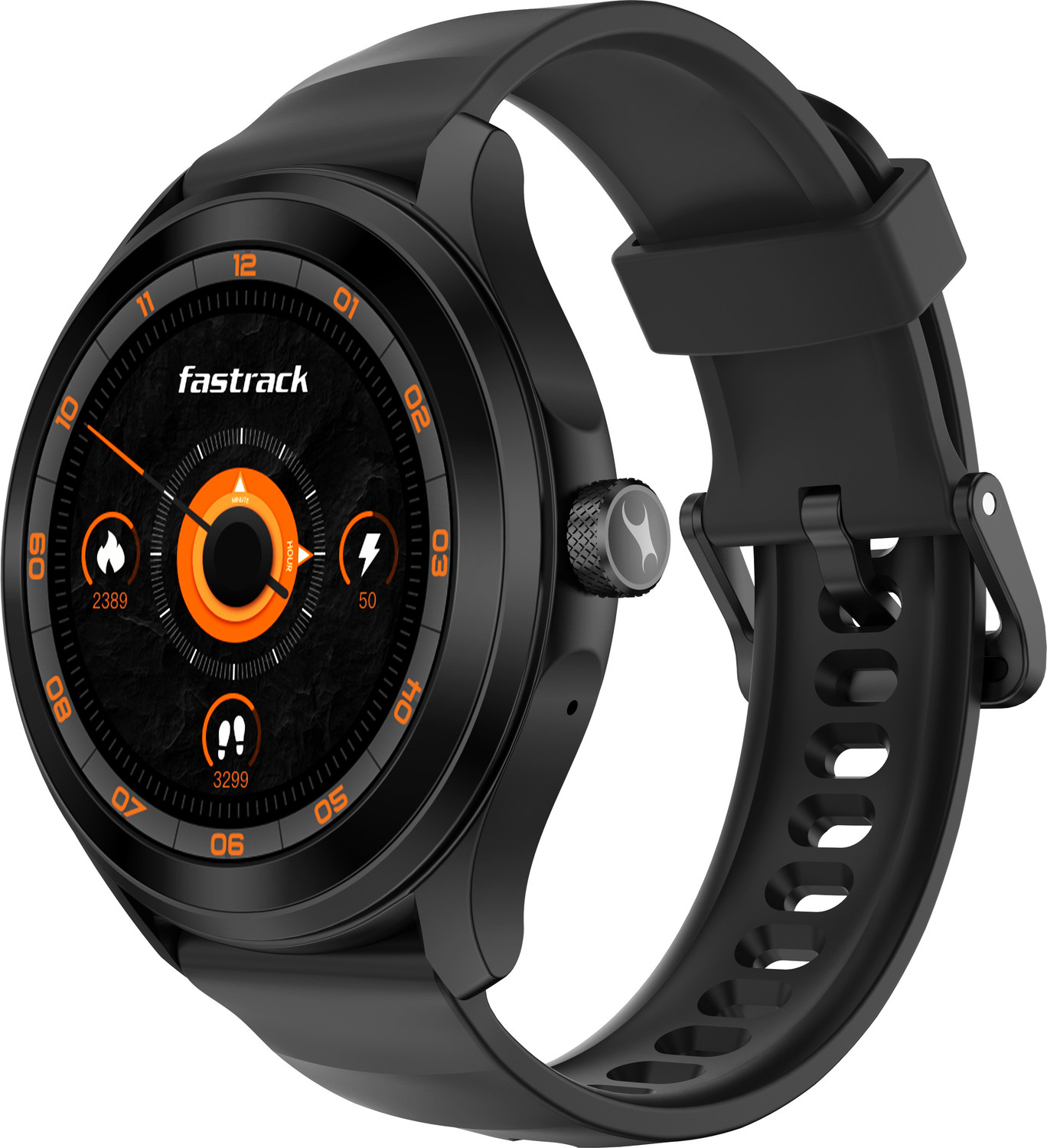 Fastrack VOX Pro,1.38inch TFT Display,Offline Voice Commands,24x7 HRM,