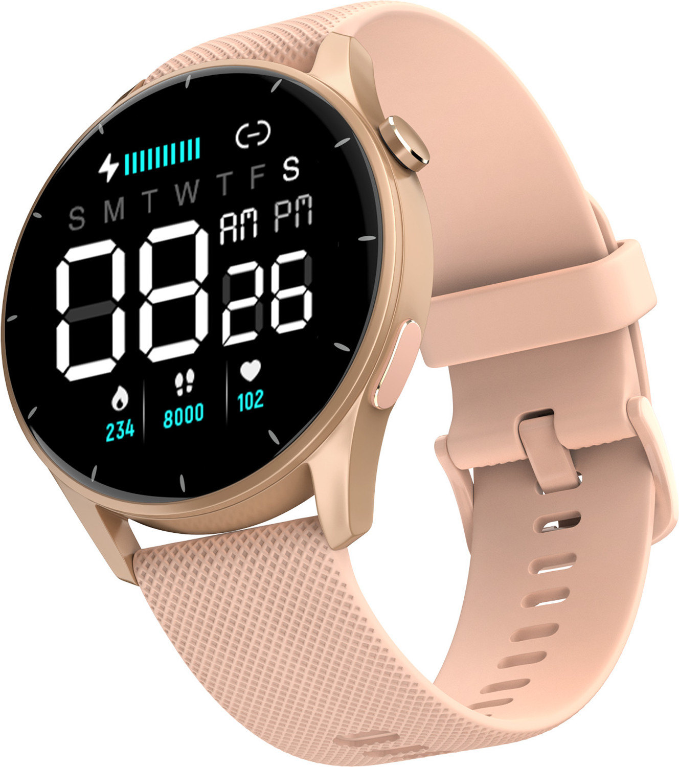 Image of Noise Crew 1.38 Round Display with Bluetooth Calling, Metallic finish, IP68 Rating Smartwatch