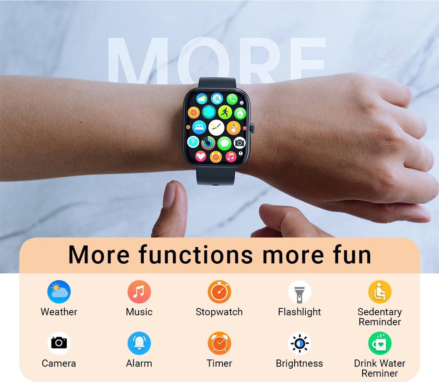 Image of Fire-Boltt Ninja Call 2 Plus with 46.5mm (1.83) display Bluetooth Calling 27 Sports Modes Smartwatch