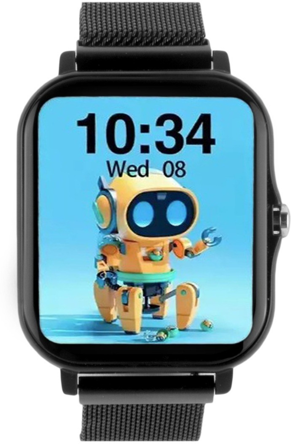 Image of HRYFiNE 1.69 inchPremium Metal BT Calling|Health Tracking|Speaker Smartwatch