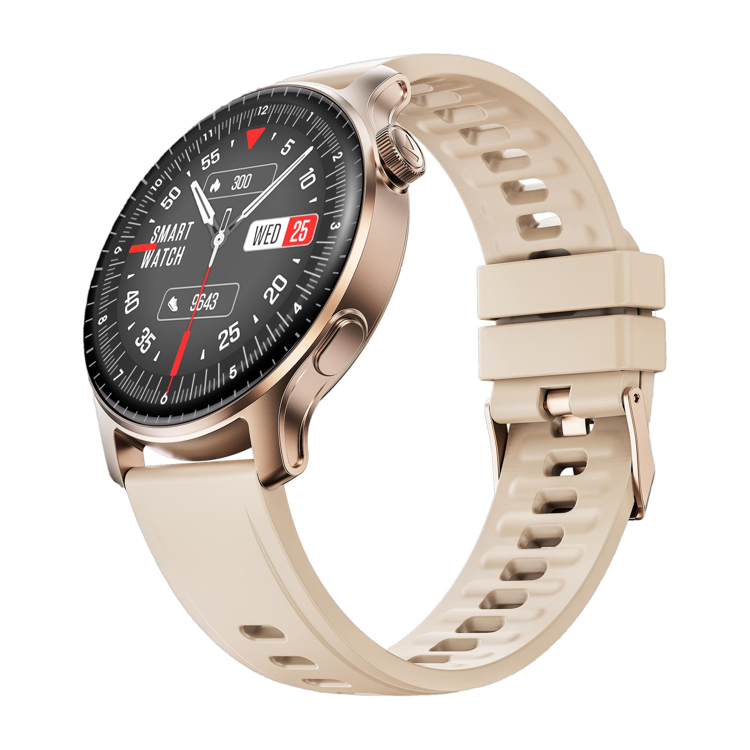boAt Ultima Prime w/ 1.43inch (3.68cm) AMOLED Display, BT Calling, Functional Crown Smartwatch