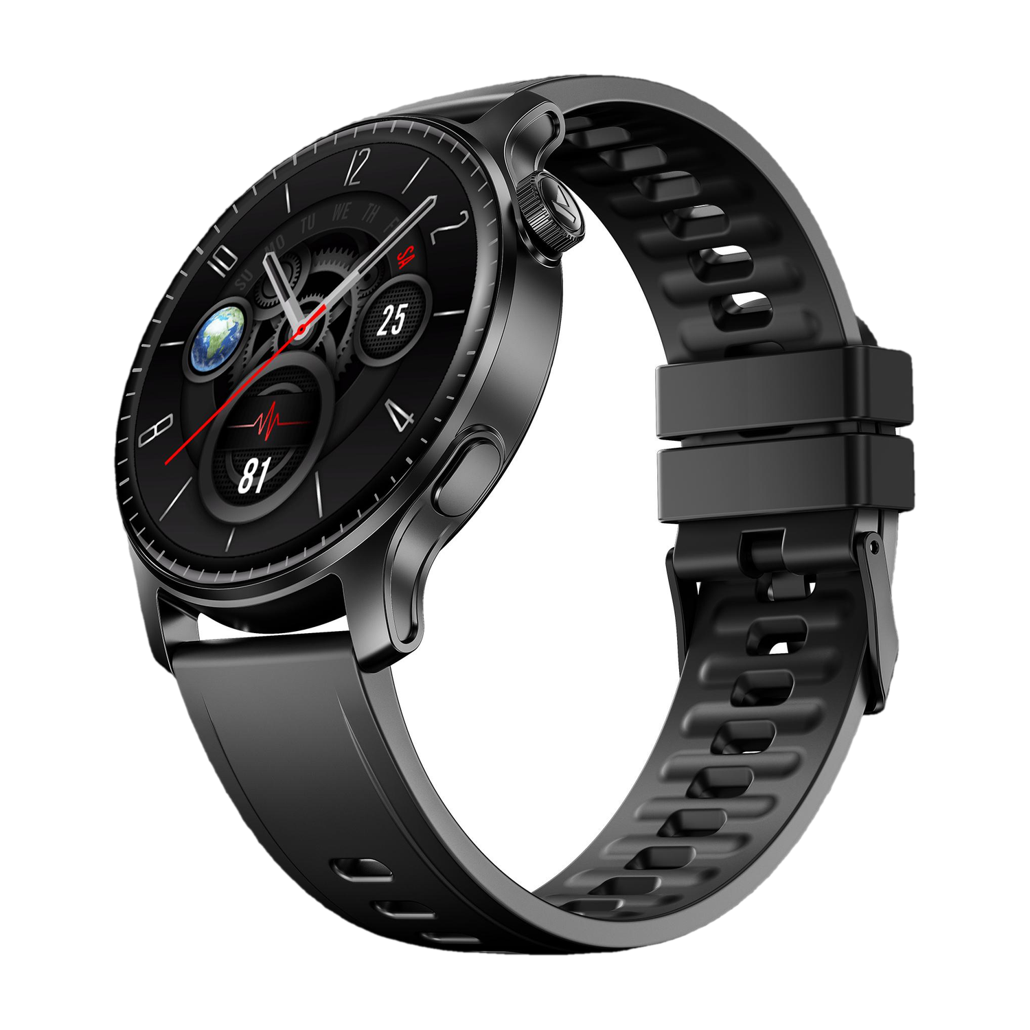 boAt Ultima Prime w/ 1.43"(3.68cm)AMOLED Display,Personalized Nudges,Functional Crown Smartwatch