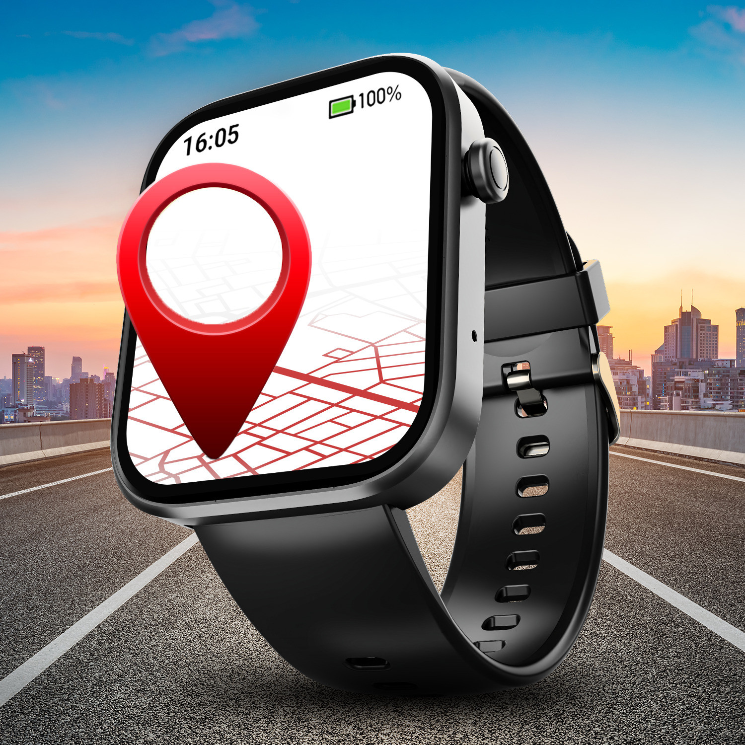 boAt Storm Call 3 Smartwatch with 1.83" Display & Navigation