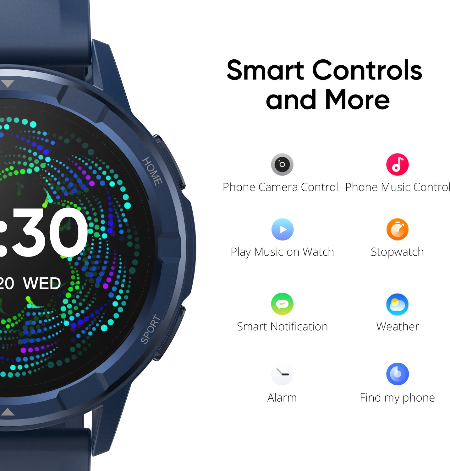 Image of DIZO Watch R Talk Go, 1.39 inch, 550nits display, 10 day battery (by TechLife)