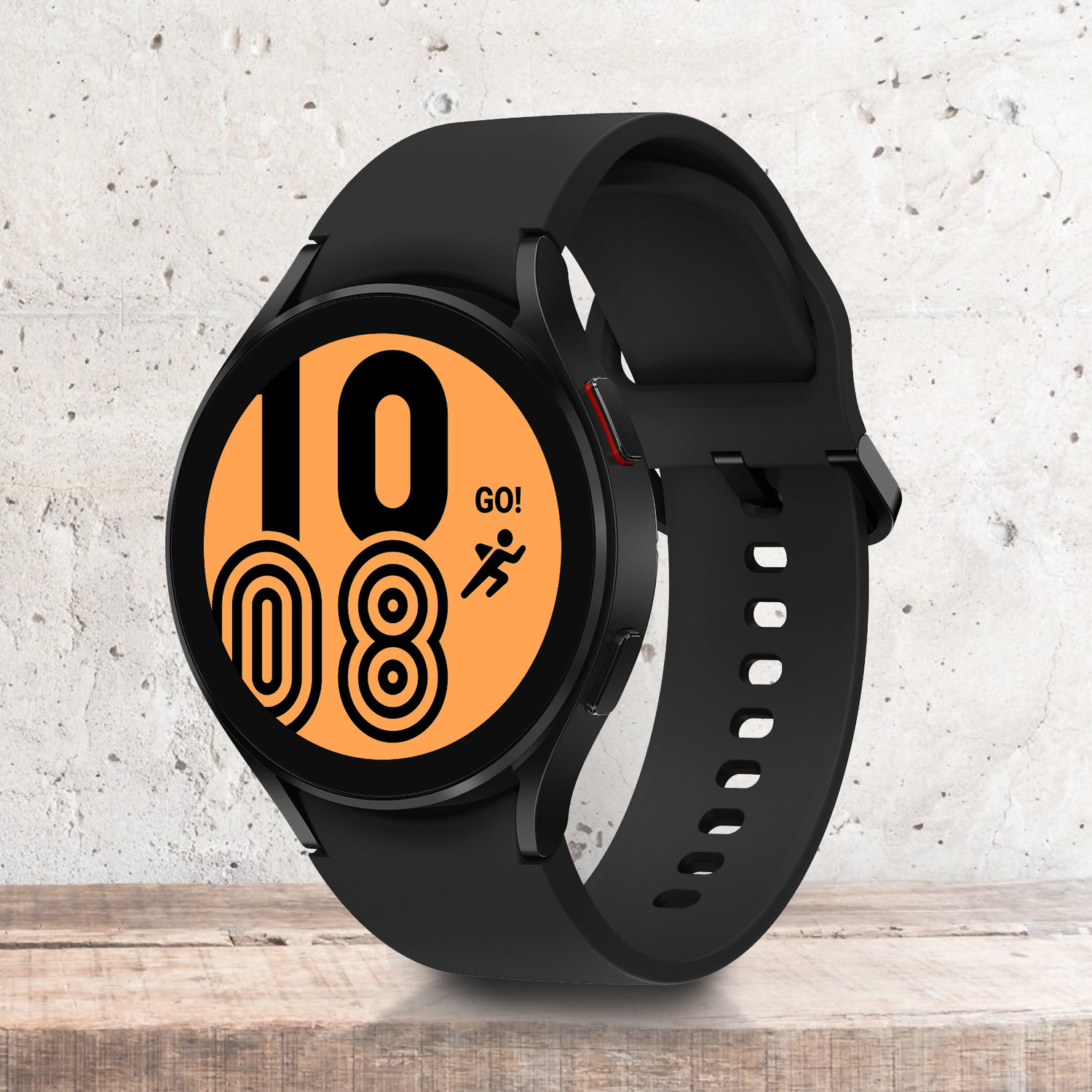 SAMSUNG Watch 4 44mm Super AMOLED with bluetooth calling and body comp