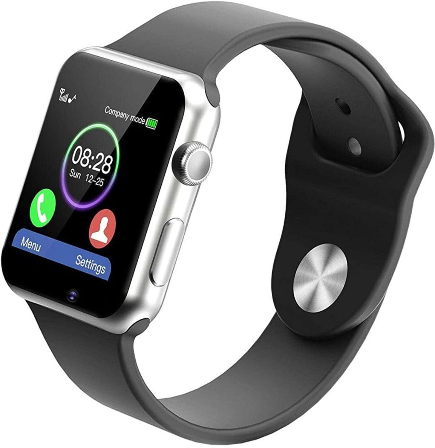 Image of Lastpoint 4G Camera and Sim Card Support watch Smartwatch (Black Strap, free)
