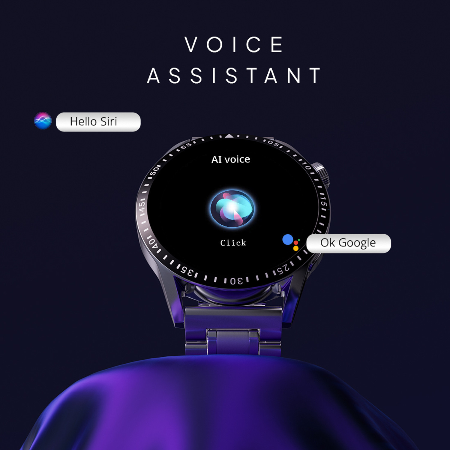 Image of Fire-Boltt Ultimate 35.3mm (1.39) Stainless Steel Luxury Bluetooth Calling, 120+ Sports Smartwatch