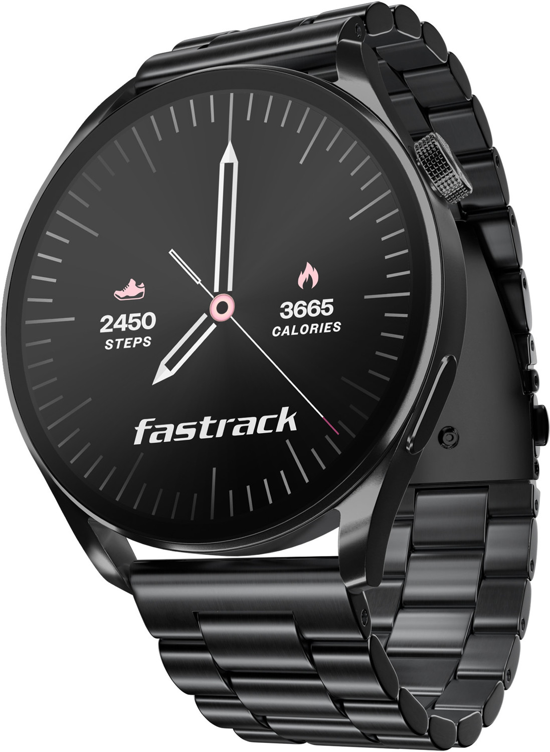 Fastrack Fastrack Dezire FX1 Smartwatch (Black Strap, Free Size)