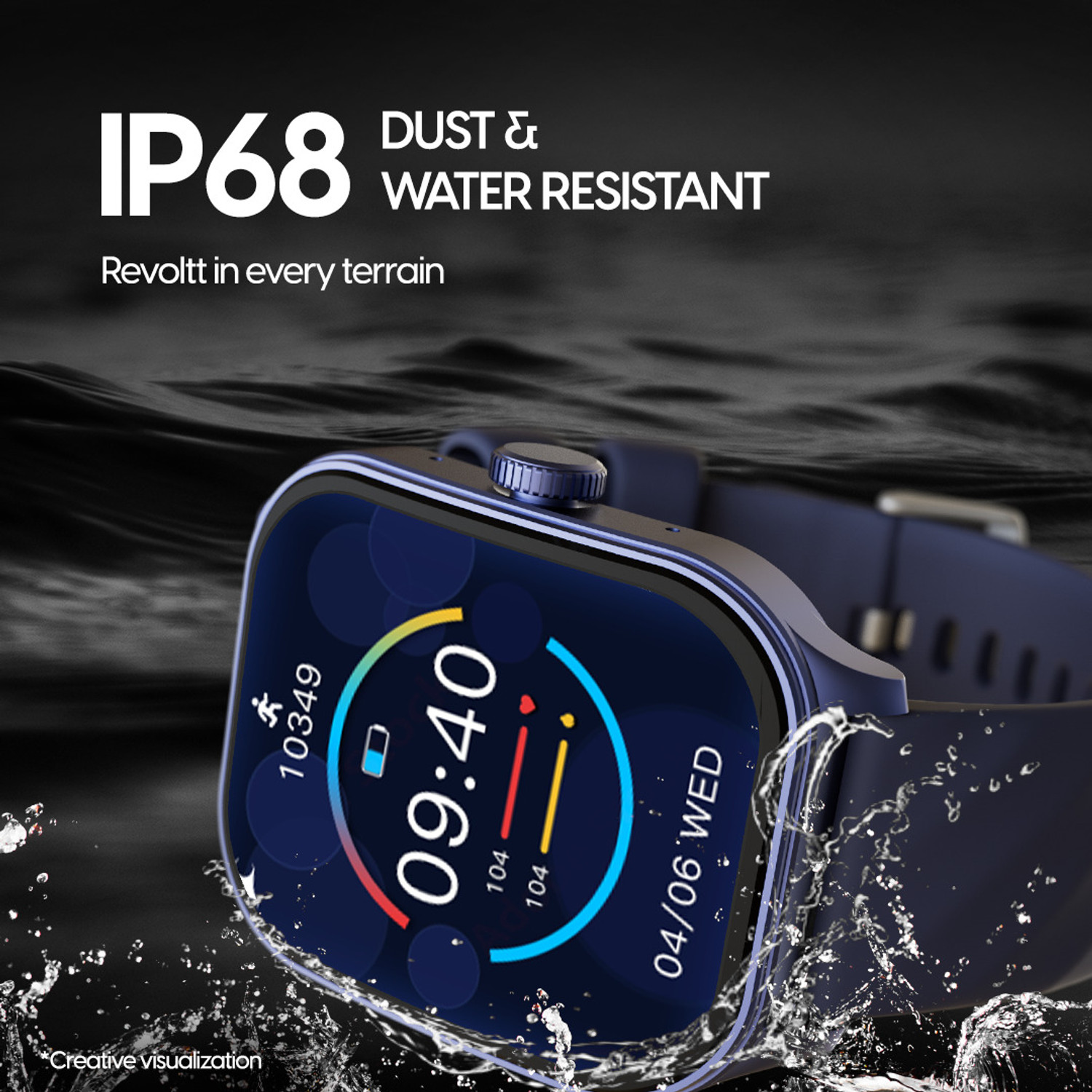 Image of Fastrack FS1 Pro|World's First,1.96 inch Super AMOLED|Highest Resolution|BT Calling Smartwatch