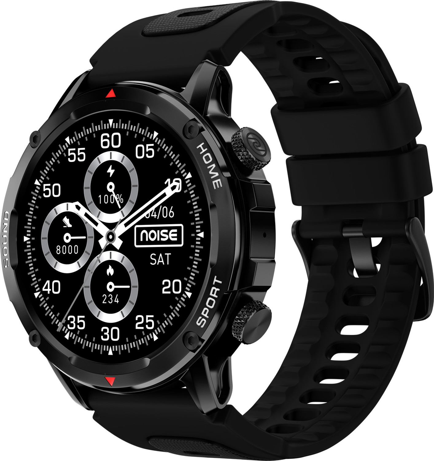 Noise Force 2 Rugged Smartwatch 1.39" TruView, BT Call, IP67