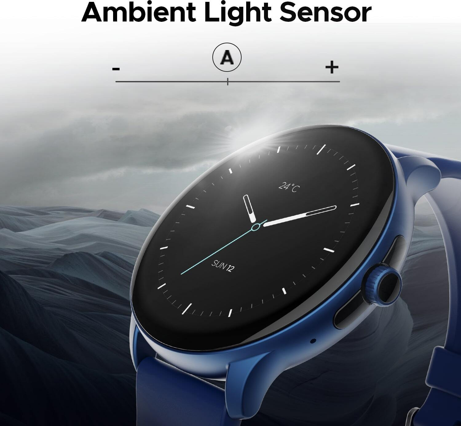 Image of boAt Lunar Connect Pro w / 3.53 CM(1.39'') AMOLED Display & Bluetooth Calling Smartwatch