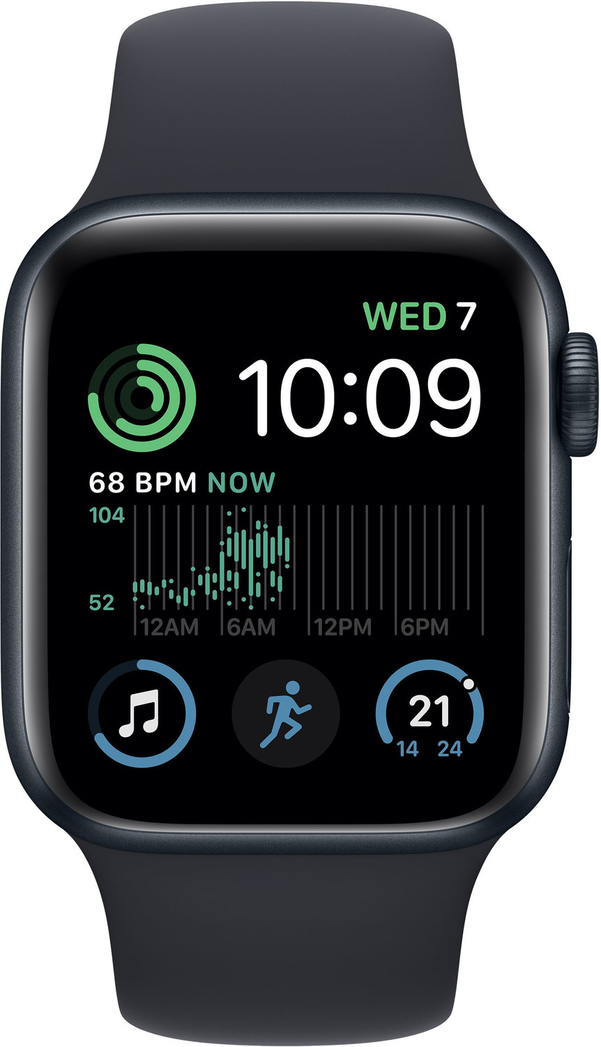 Apple Watch SE GPS (2nd Gen) Heart Rate Monitor, Crash Detection, Sleep