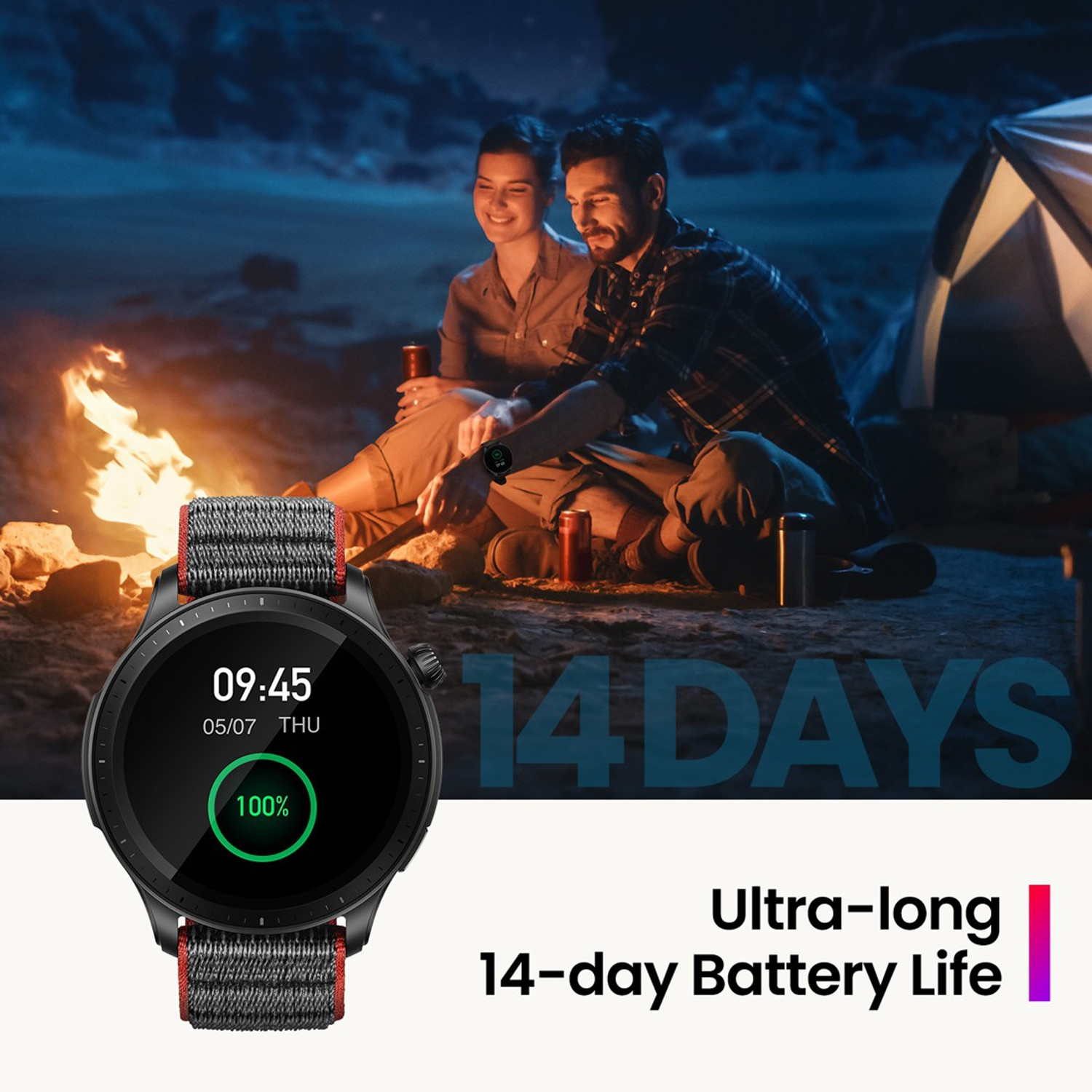 Image of AMAZFIT GTR 4 1.43AMOLED display Bluetooth calling & 6 satellite GPS positioning system Smartwatch