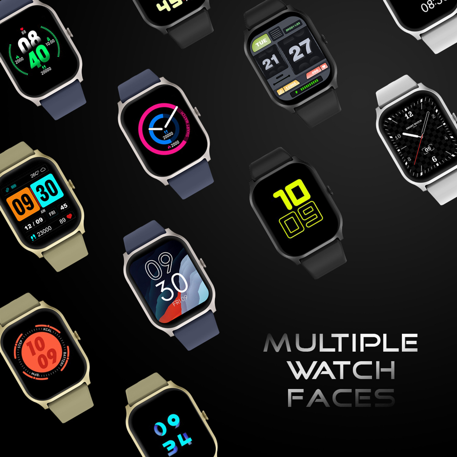 Image of Fire-Boltt Hunter 51.1mm (2.01) HD Display Bluetooth Calling Single Chipset, Metal Body Smartwatch