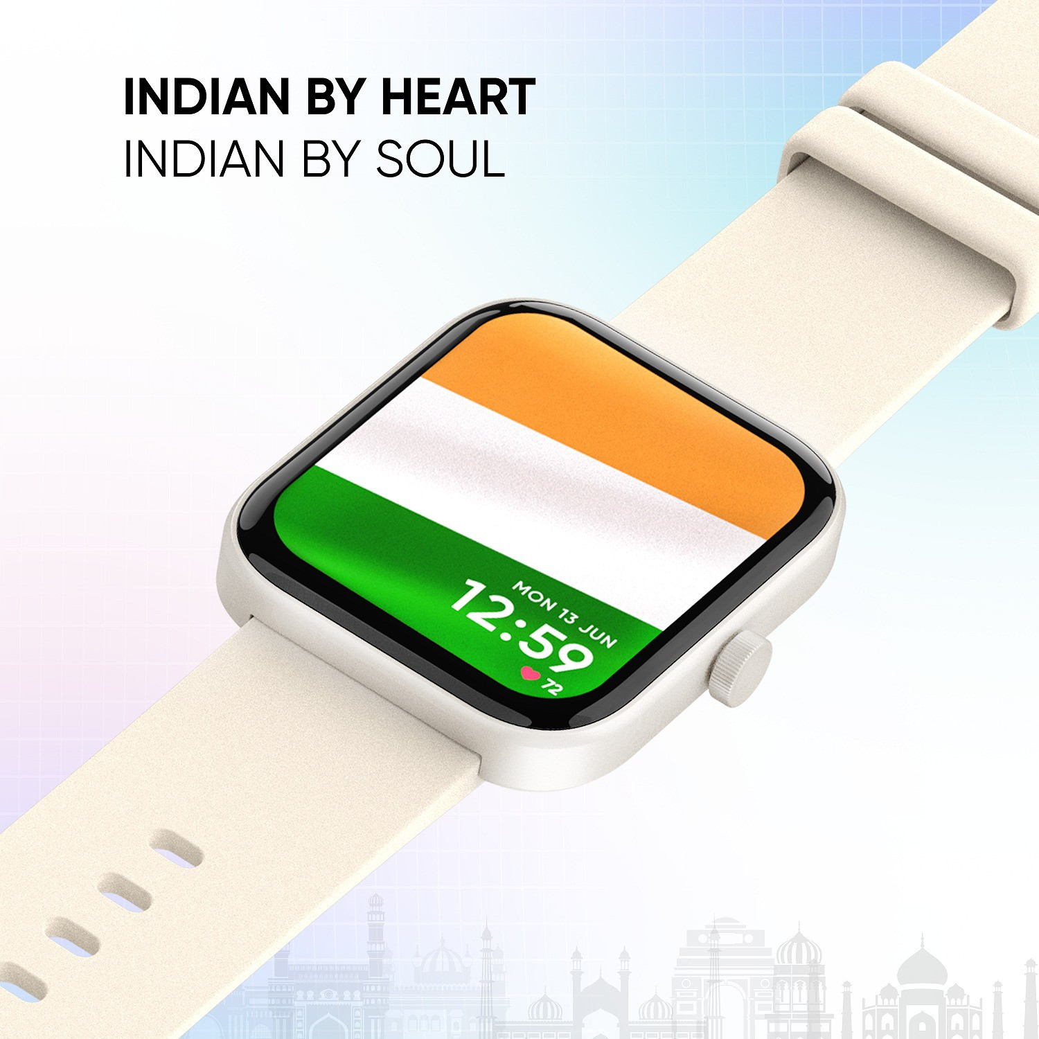 Image of Mivi Model E with 1.69 inch Display, 7-Day Battery Life , Spo2, Heart Rate Monitor. Smartwatch