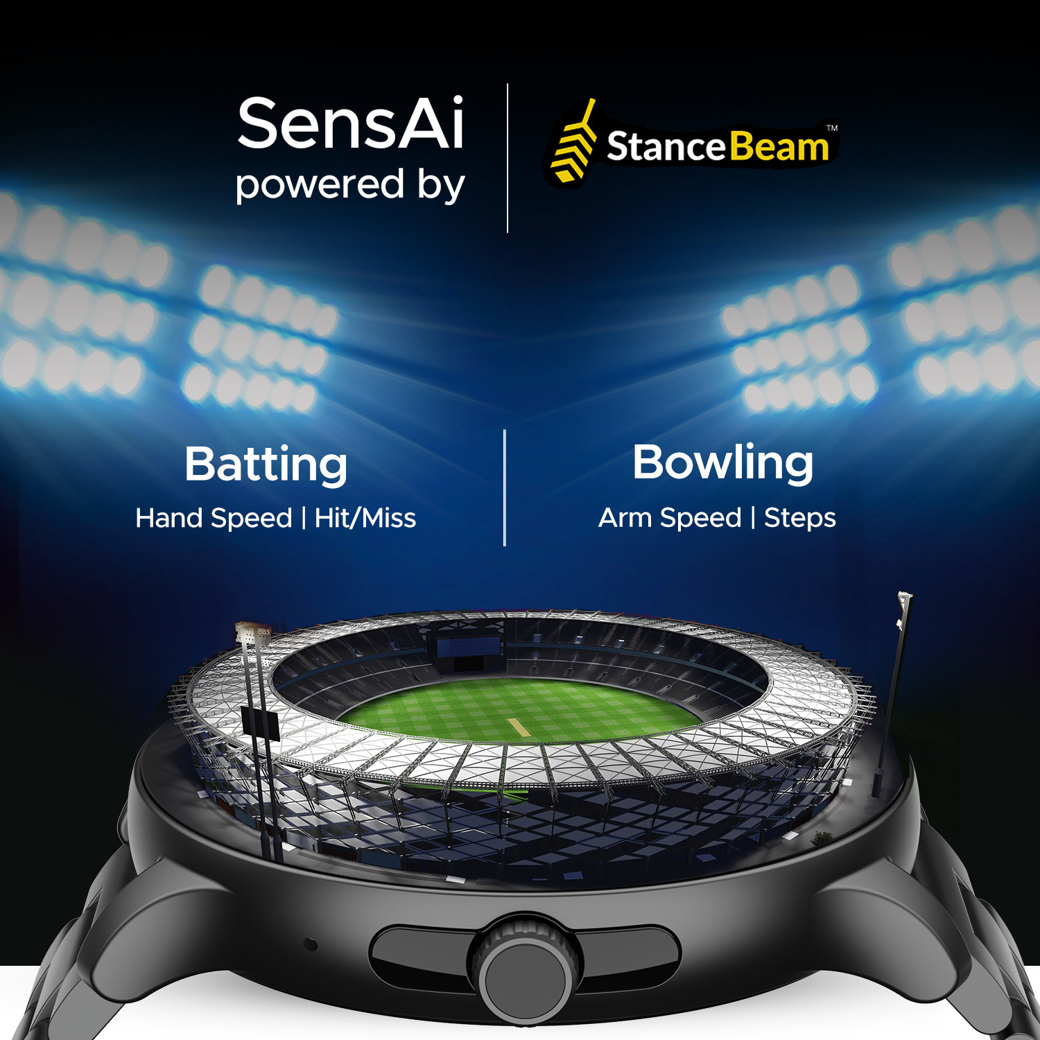 Image of boAt Lunar Connect Pro w / 3.53 CM(1.39'') AMOLED Display & Bluetooth Calling Smartwatch (Metallic Black Strap, Free Size)