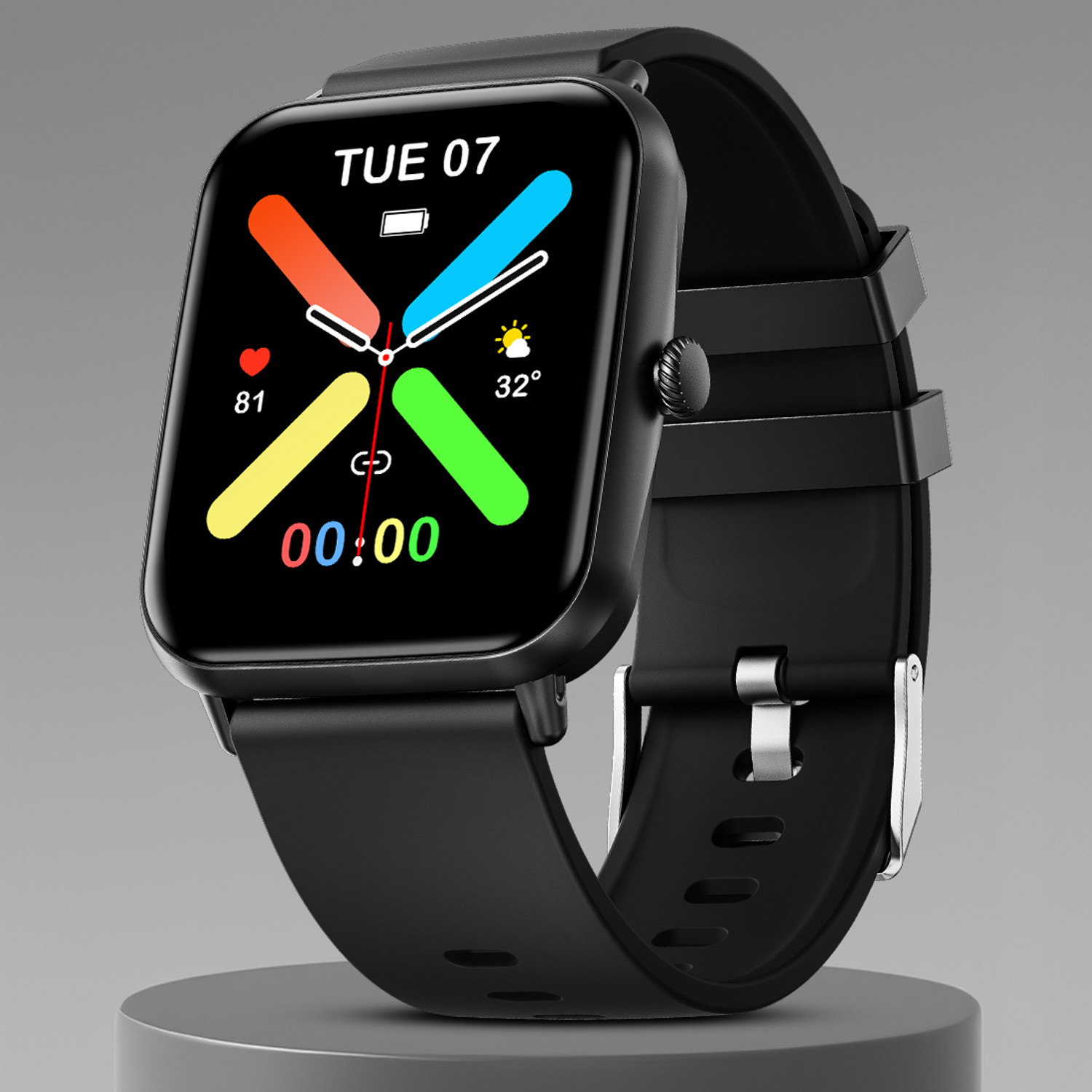 Fire-Boltt Ninja Calling Pro Plus Smartwatch Bluetooth Calling, 1.83 inch Display, AI Voice Smartwatch