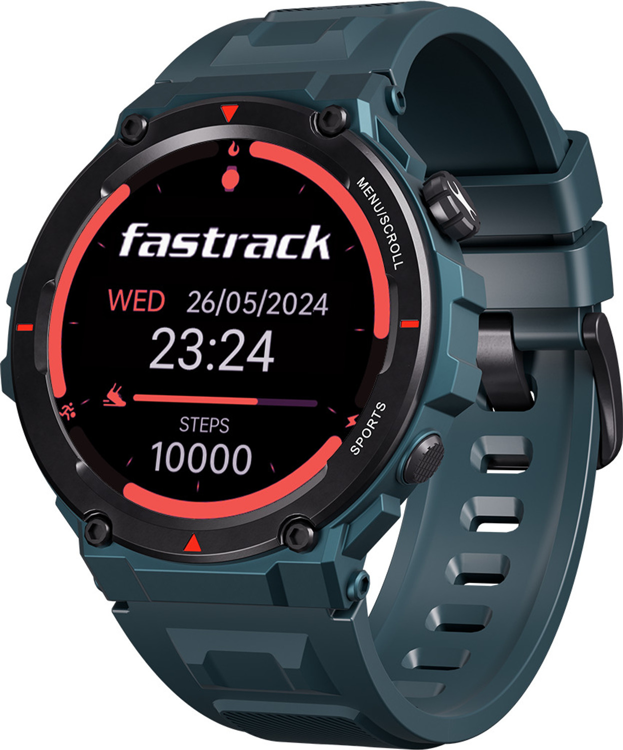 Fastrack Fastrack Xtreme Pro Smartwatch (Blue Strap, Free Size)