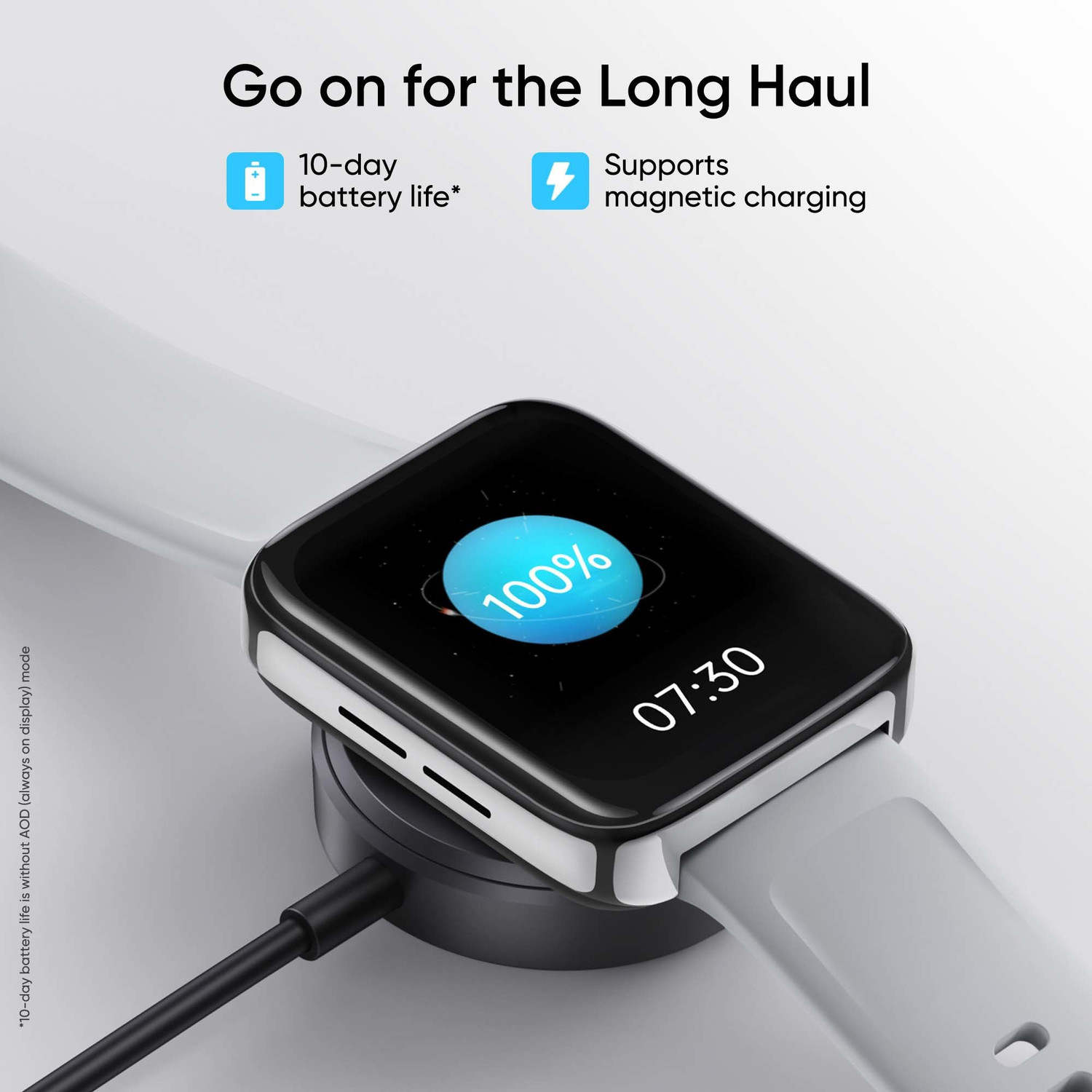 Image of realme Watch 3 Pro 1.78 inch AMOLED 368 x 448p Hi-res Smart AOD with BT Calling & GPS Smartwatch