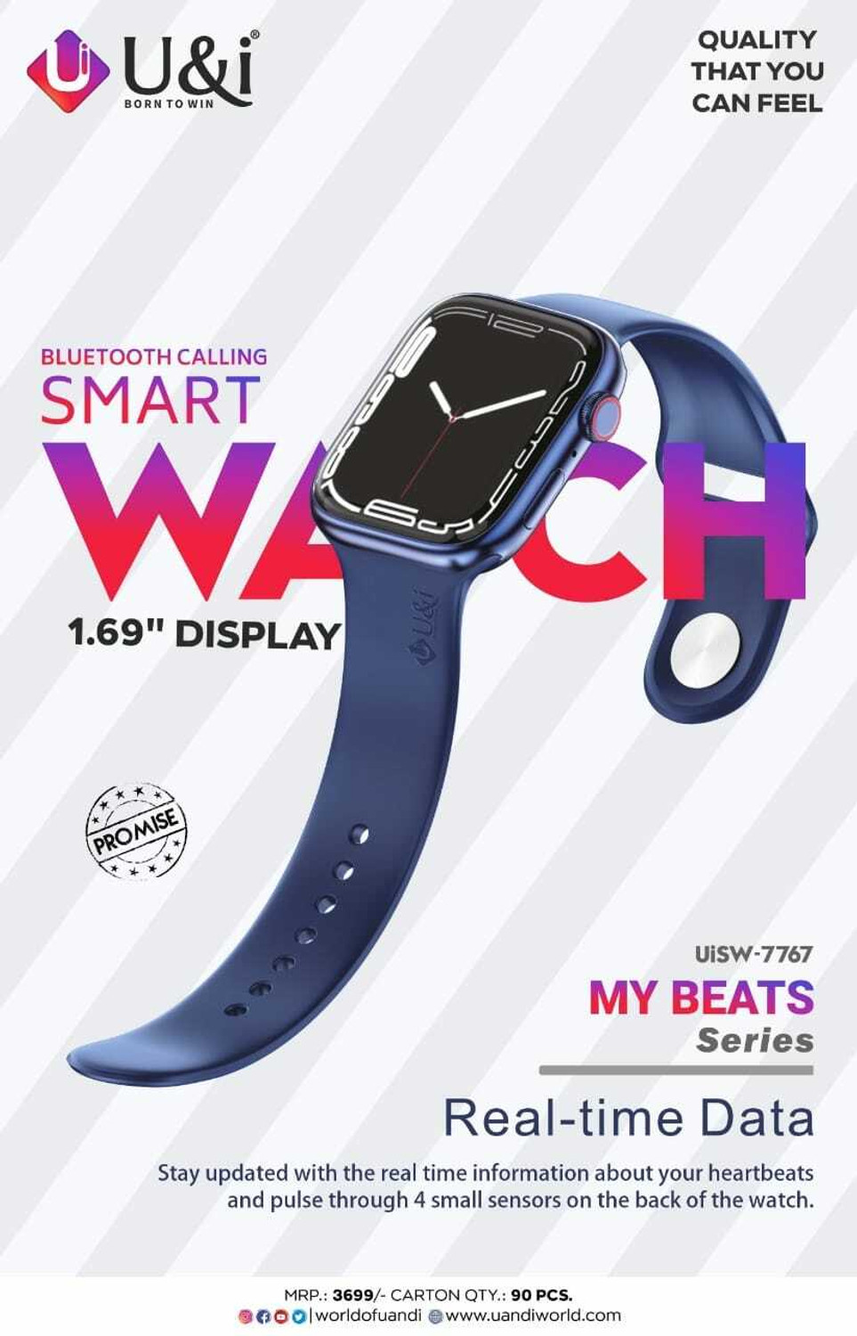 Image of U&i U&i MY BEATS Smartwatch