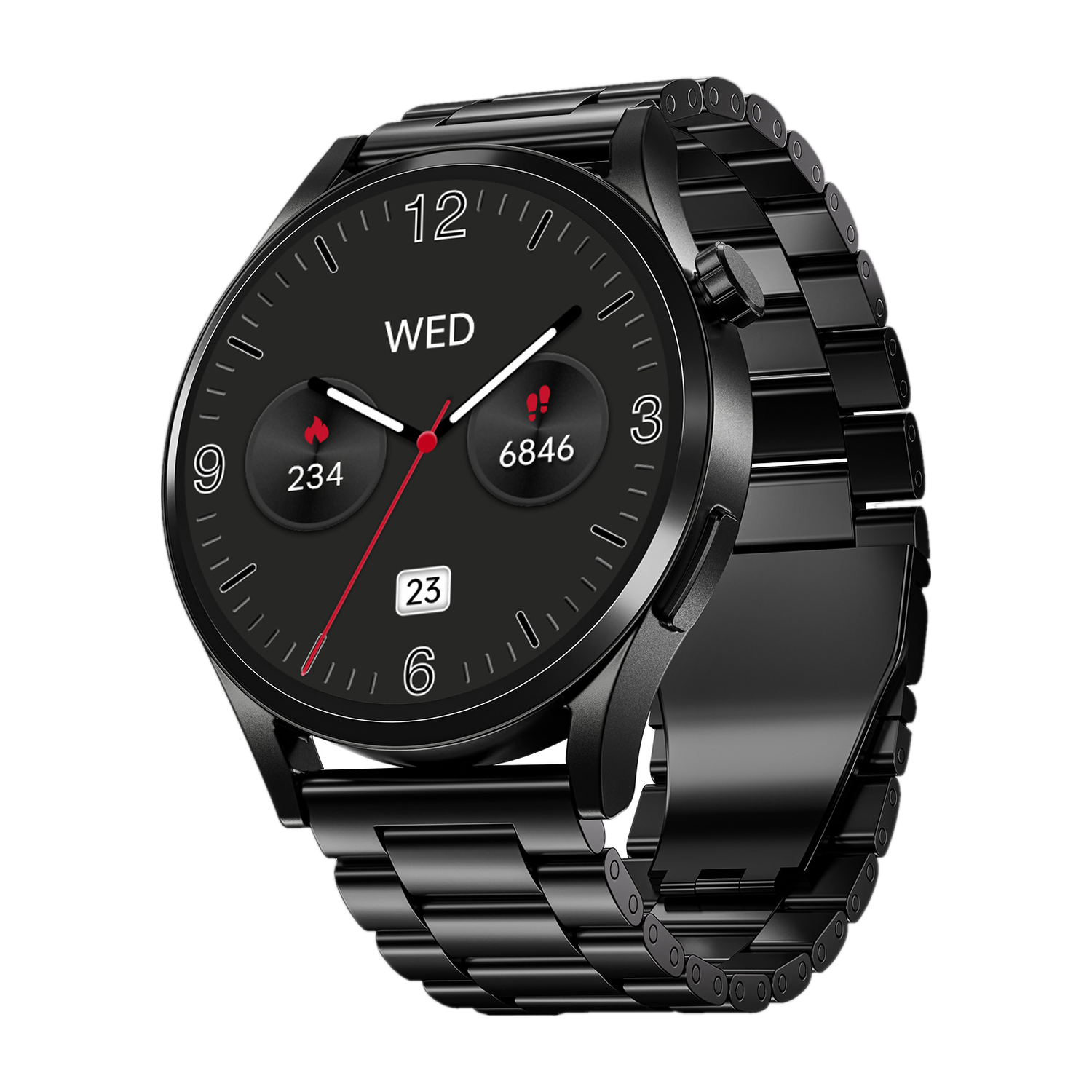 boAt Chrome Horizon, 1.51''(3.83cm) AMOLED Display, Video Watch Face, 
